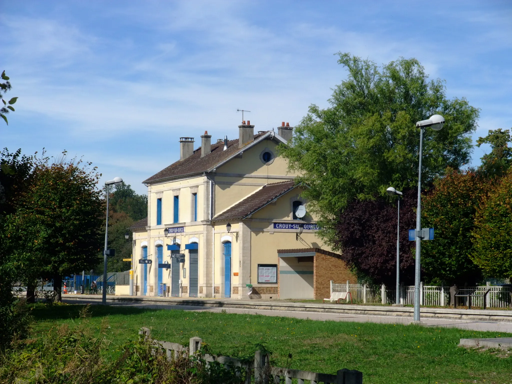 Photo showing: La gare de Crouy-sur-Ourcq