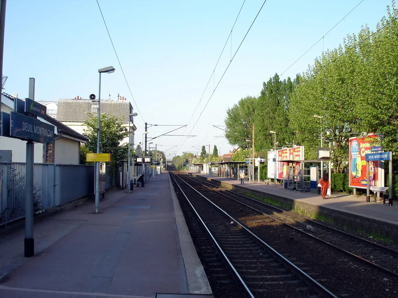 Photo showing: Gare de Deuil - Montmagny à Deuil-la-Barre (Val-d'Oise), France