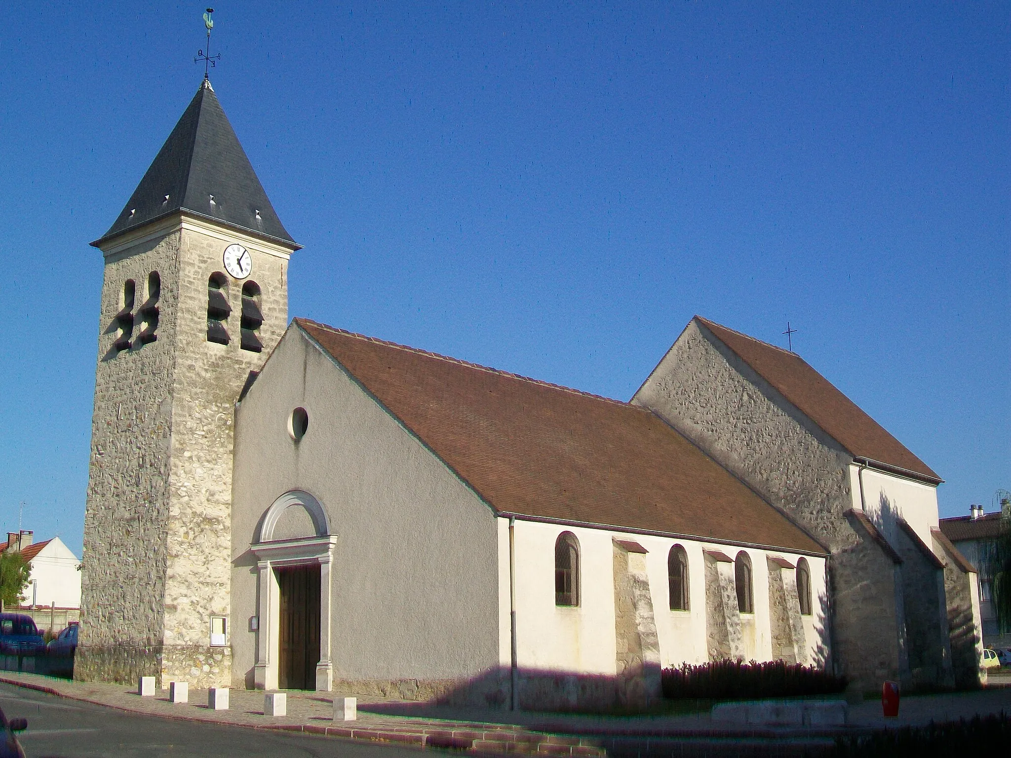 Photo showing: L'église Saint-Nicolas de Frépillon.