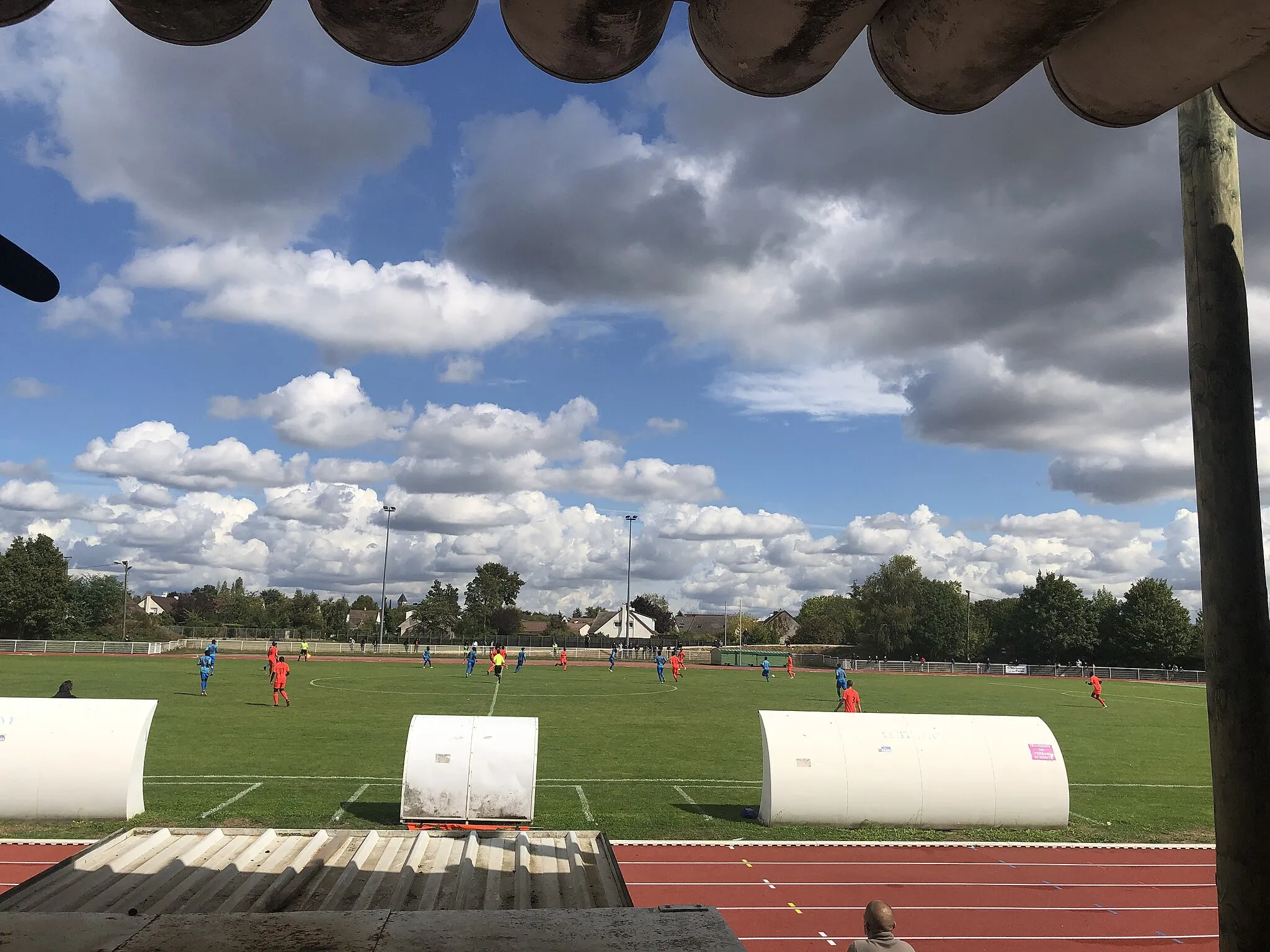 Photo showing: CS Brétigny-PSG II Stade Auguste-Delaune