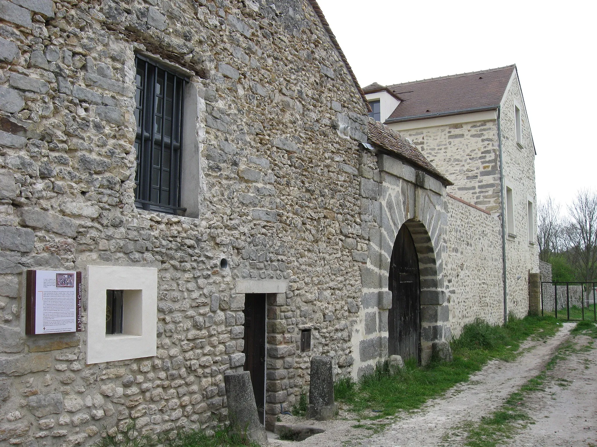 Photo showing: Maison des Carmes (ancienne) ou ancienne Manufacture Royale de Tapisserie. (Maincy, Seine-et-Marne, région Île-de-France).