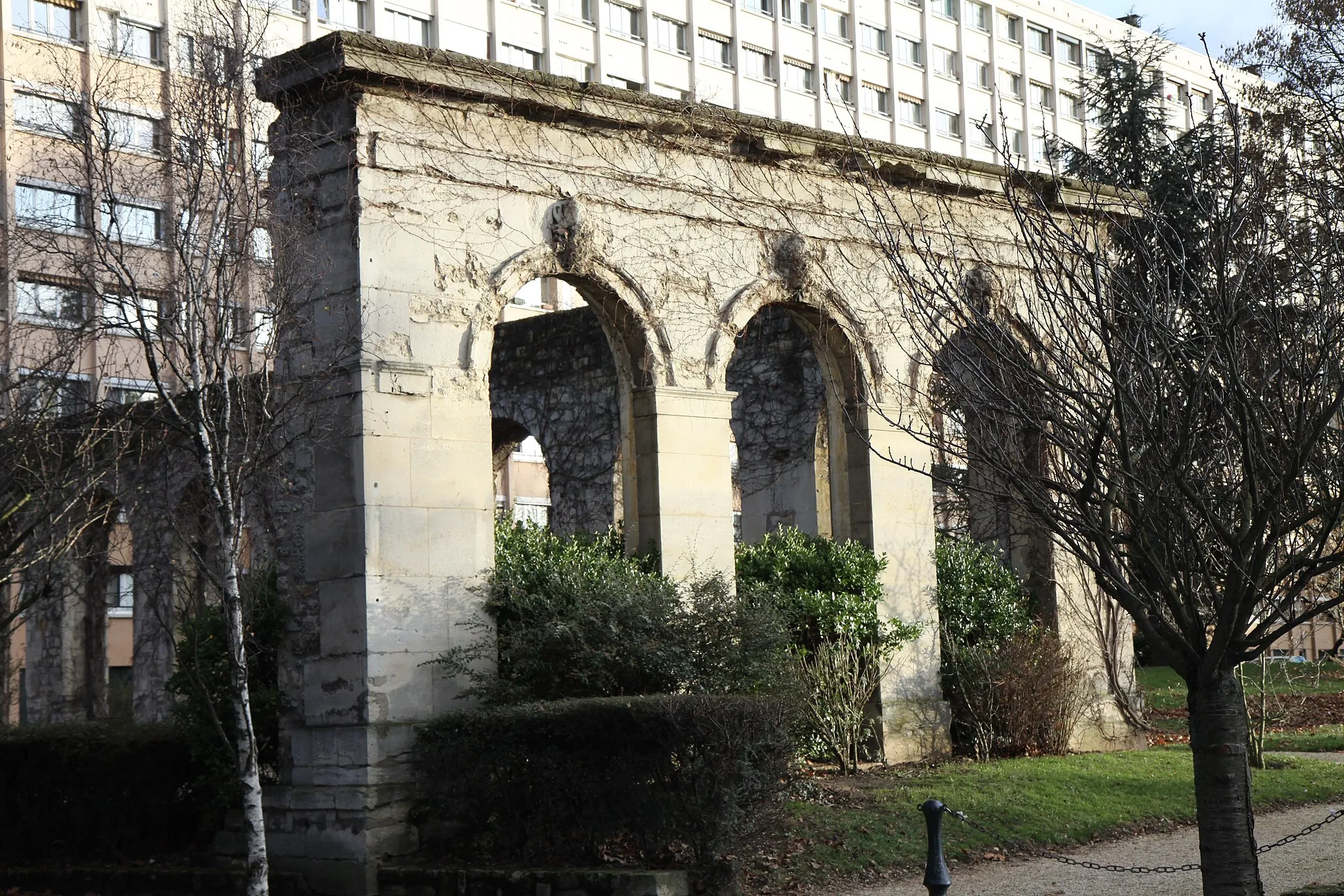 Photo showing: Vestiges de l'orangeraie de château Gaillard à Maisons-Alfort.