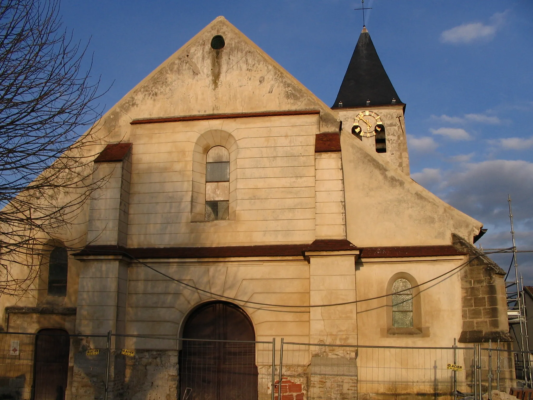 Photo showing: The church of Moussy-le-Neuf, Seine-et-Marne, France.