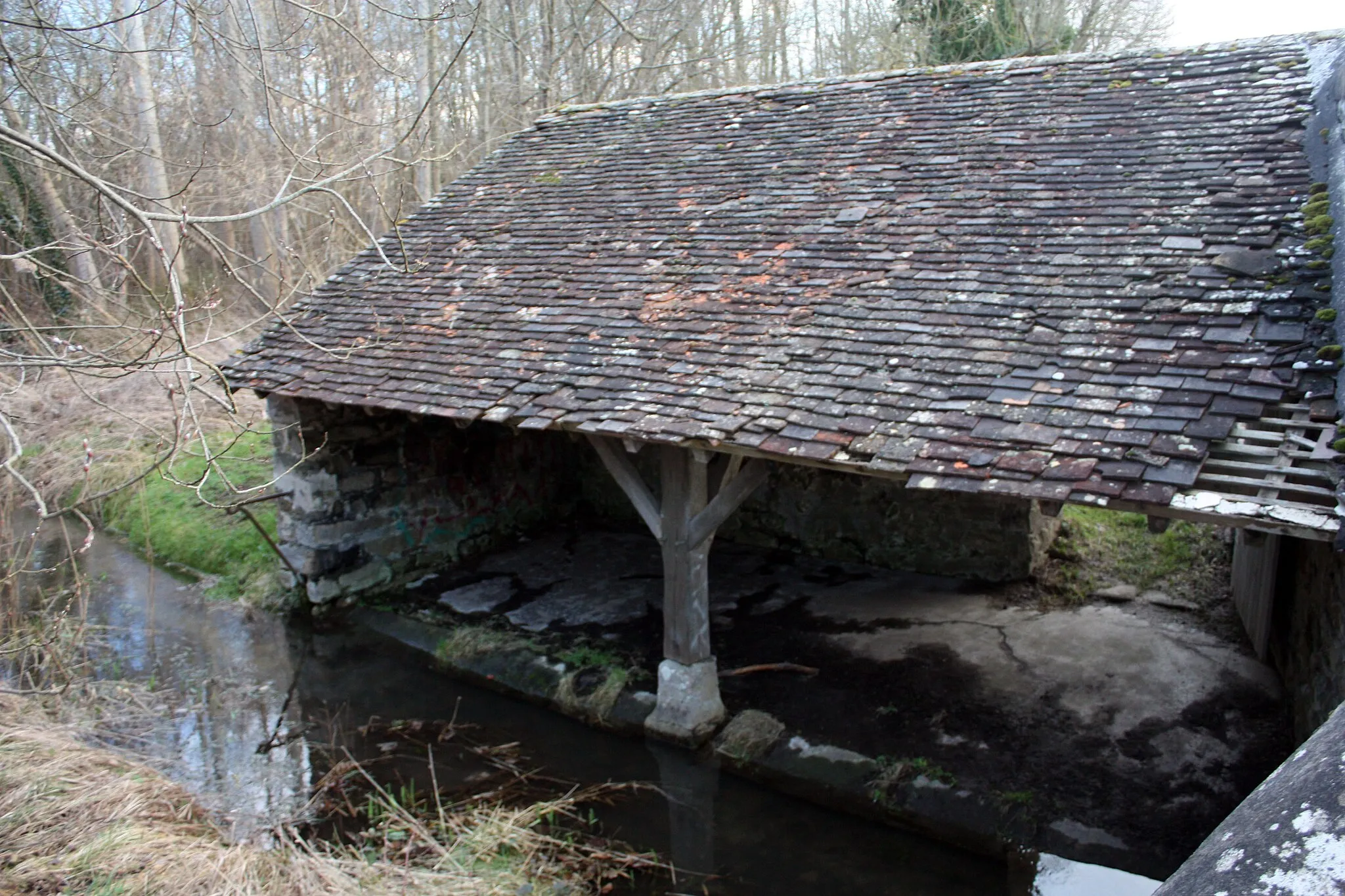 Photo showing: Le lavoir de Noisy sur École