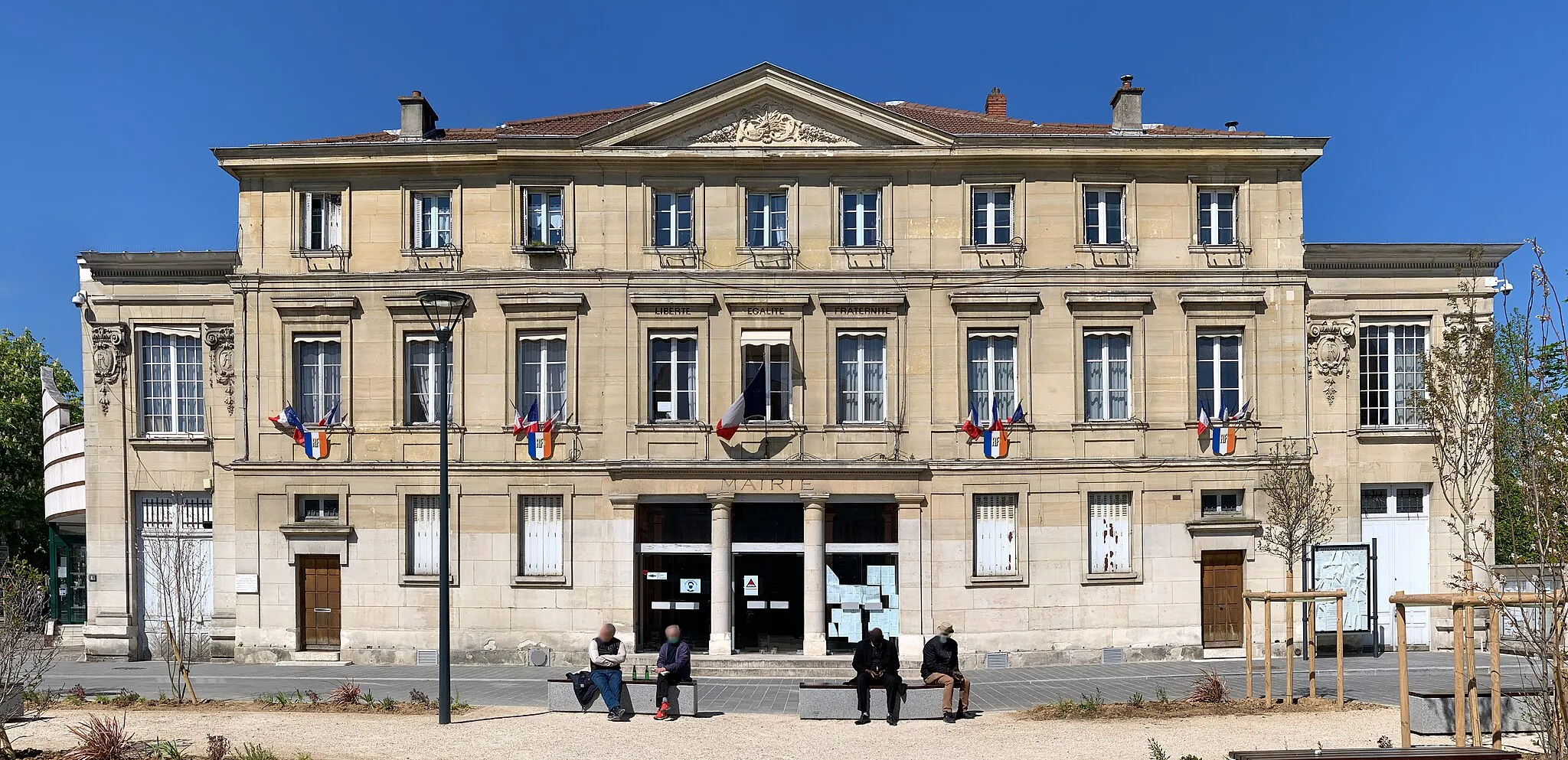 Photo showing: Hôtel de ville de Romainville.