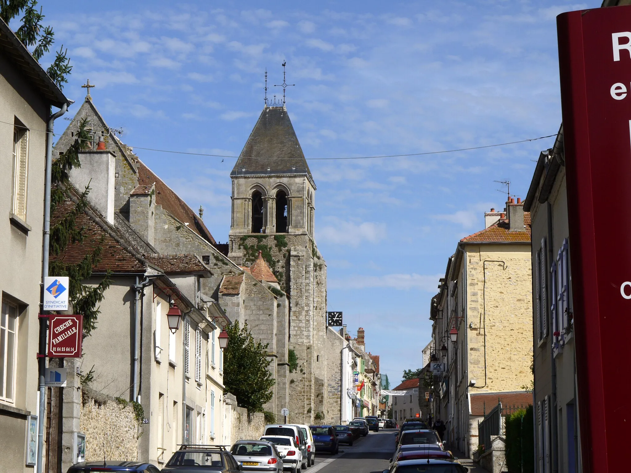Photo showing: Church of Rozay_en_Brie, Seine et Marne, Ile de France