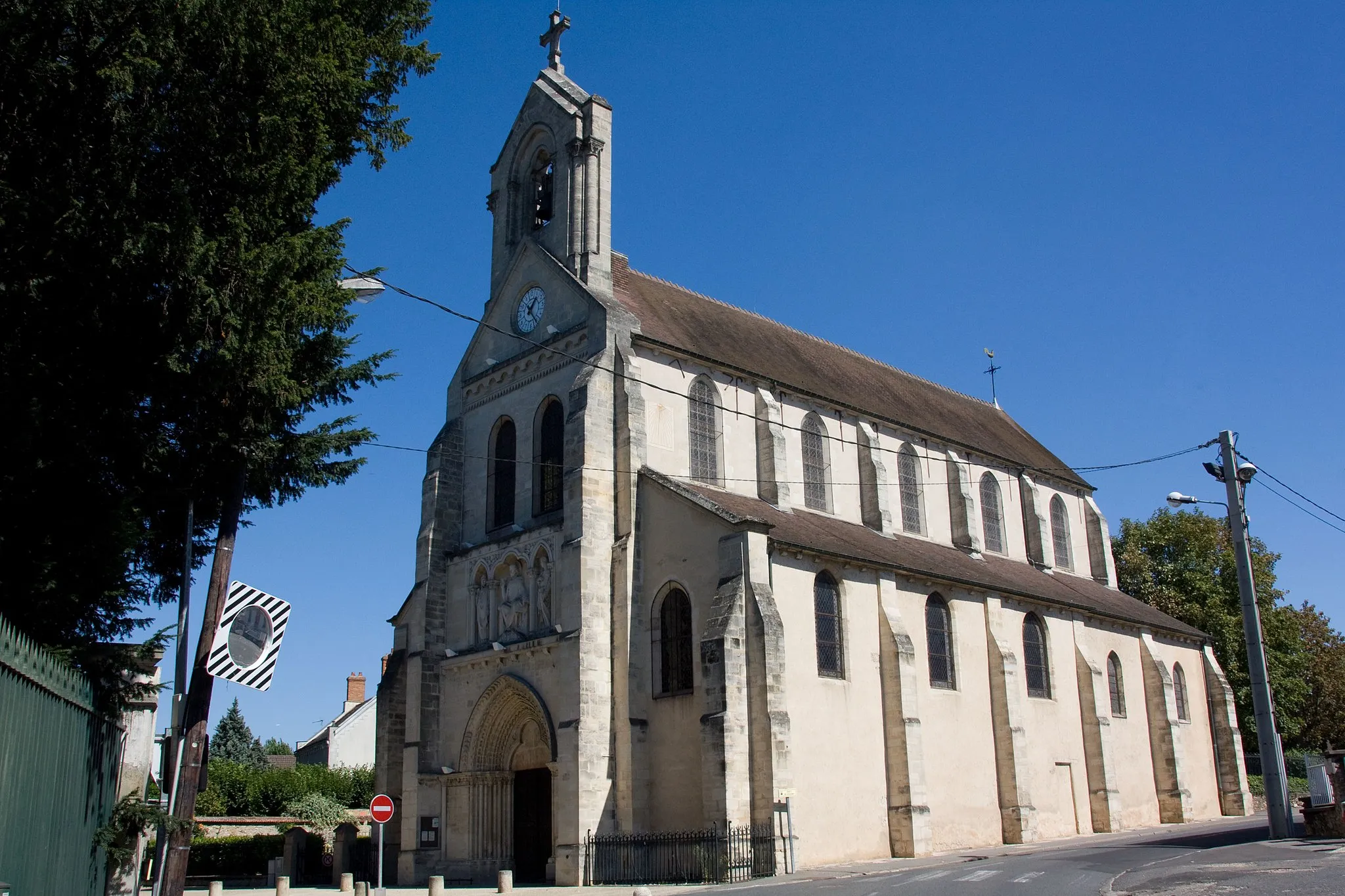 Photo showing: Eglise de Saint-Germain-lès-Corbeil, Saint-Germain-lès-Corbeil, Essonne, France