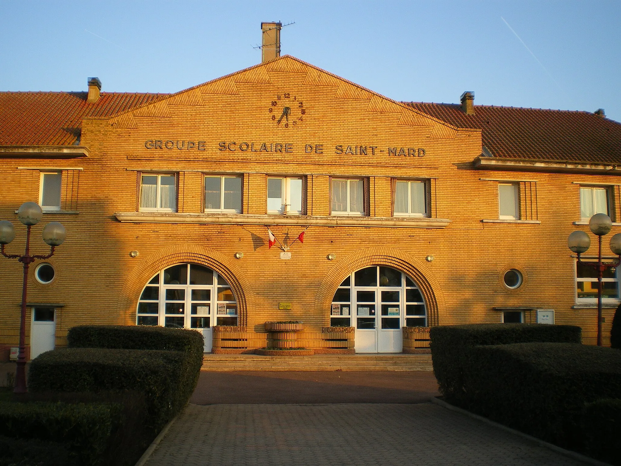 Photo showing: groupe scolaire de Saint-Mard - École Primaire Jacques Prévert