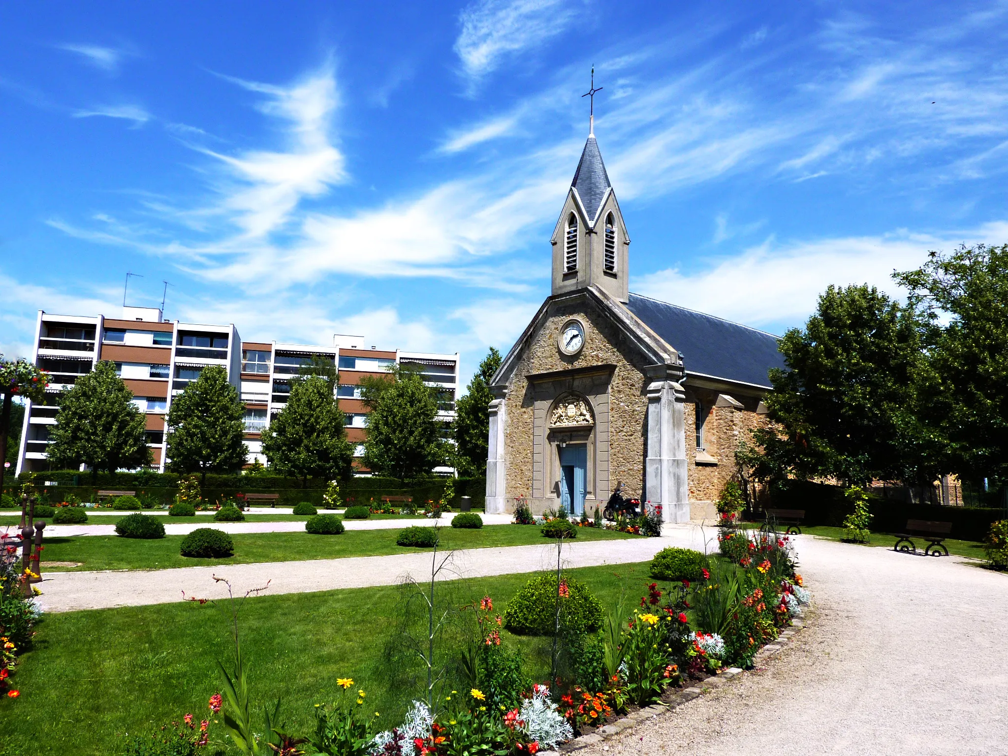 Photo showing: Église Saint-Denis de Vélizy-Villacoublay (Yvelines, France)
