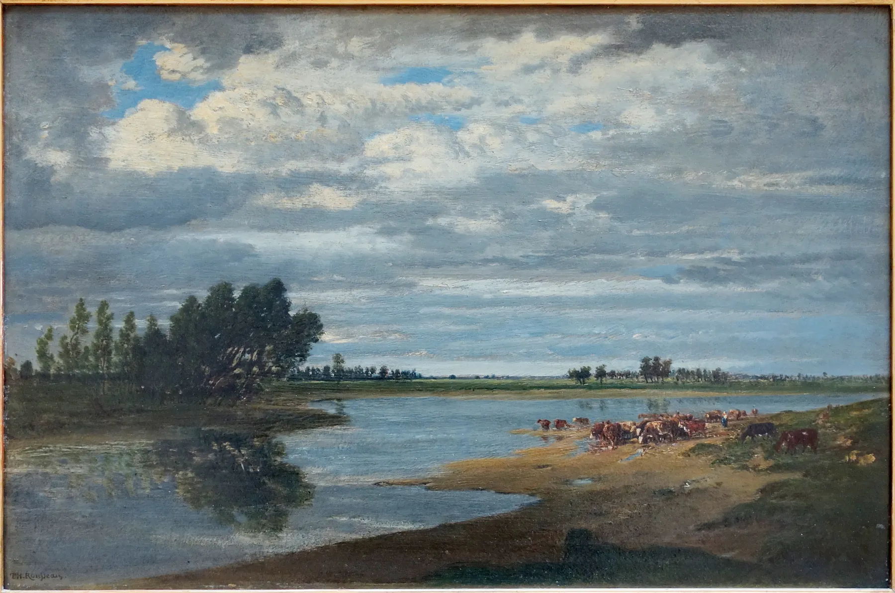 Photo showing: La Seine à Villeneuve-Saint-Georges au Palais des beaux-arts de Lille.