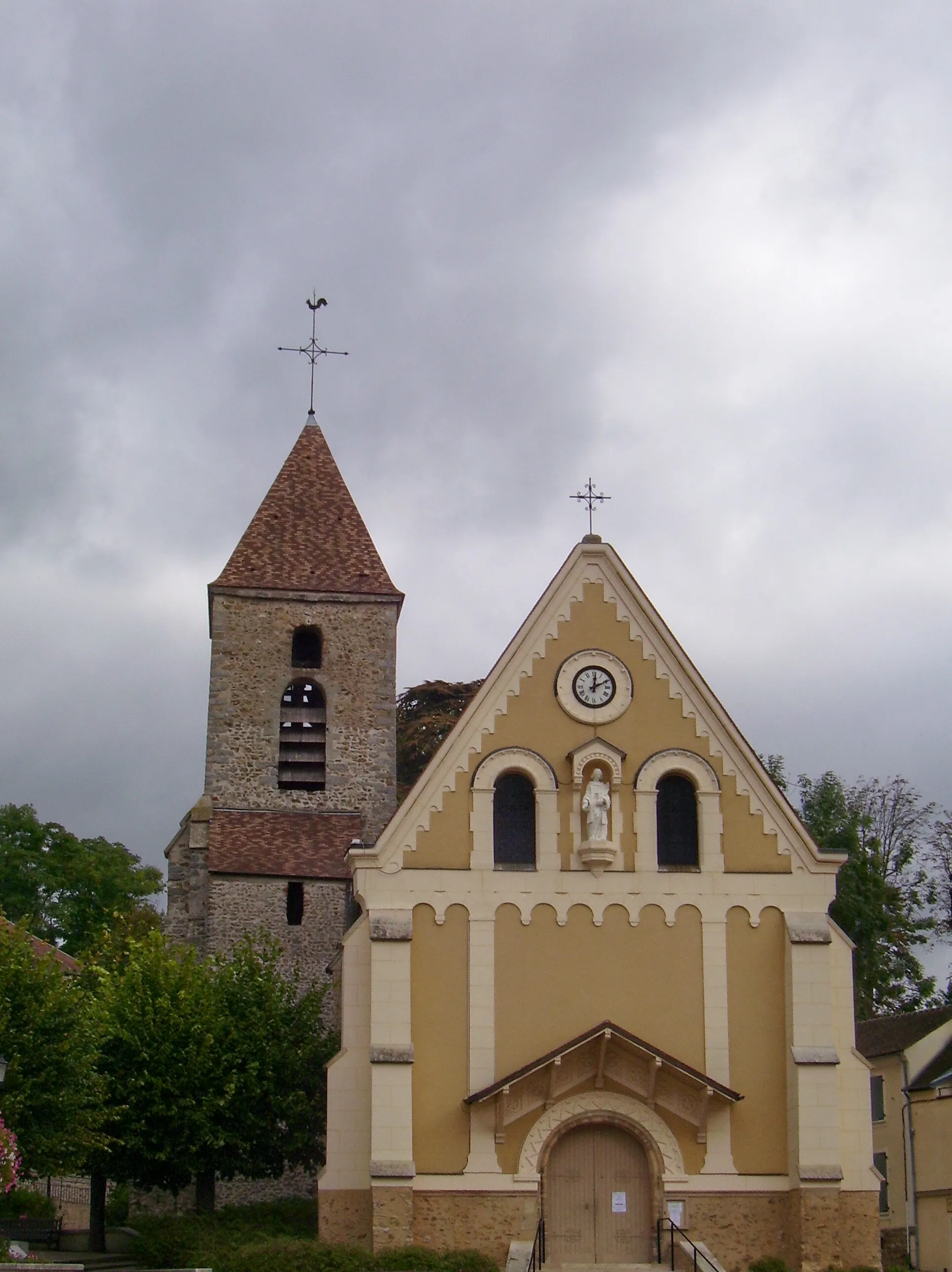 Photo showing: Saint-Honest church, Yerres, Essonne, France