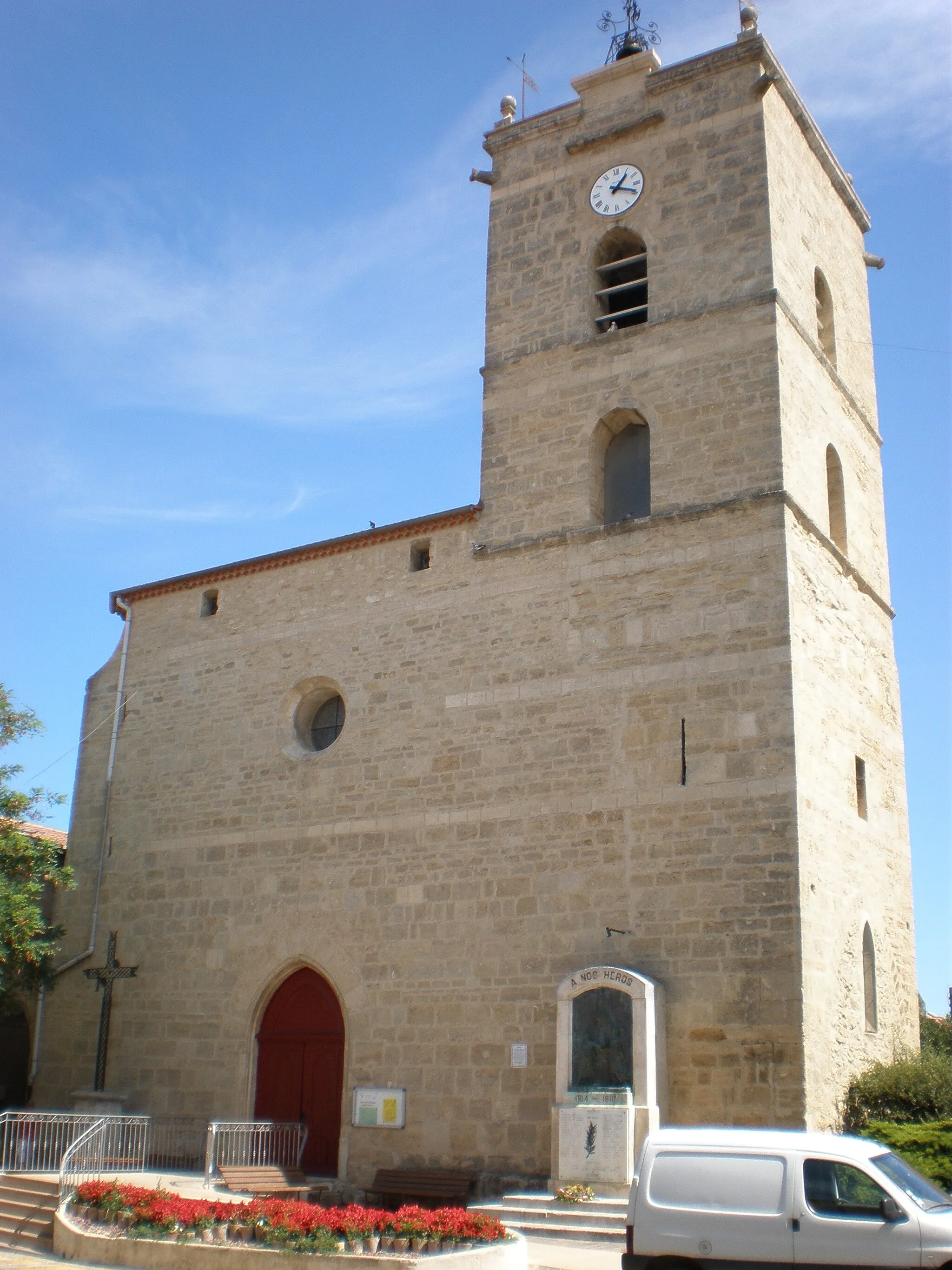 Photo showing: Église Saint-Étienne de Boujan-sur-Libron (Hérault)