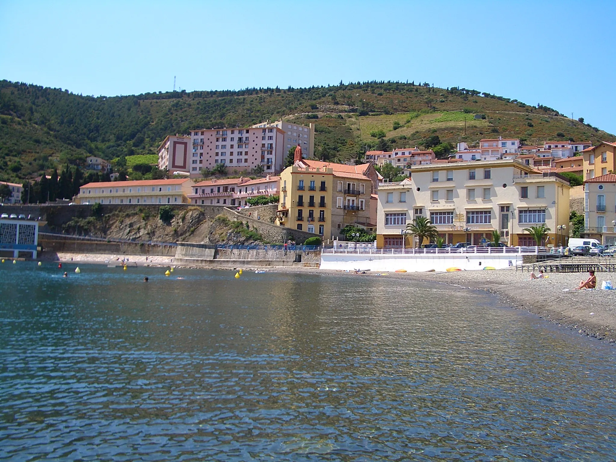 Photo showing: Strand von Cerbère.