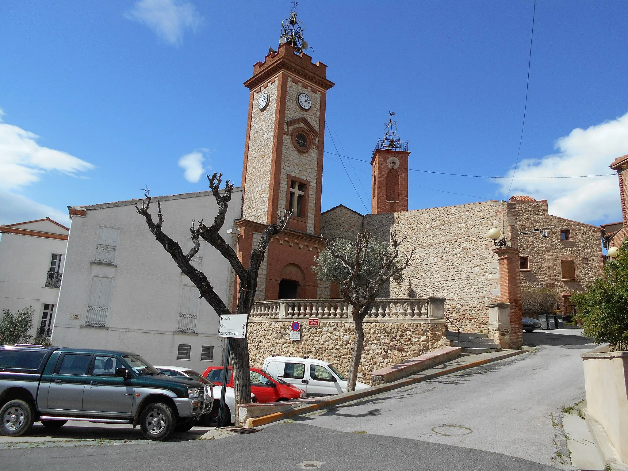 Photo showing: Sant Esteve de Pontellà. Els campanars 2