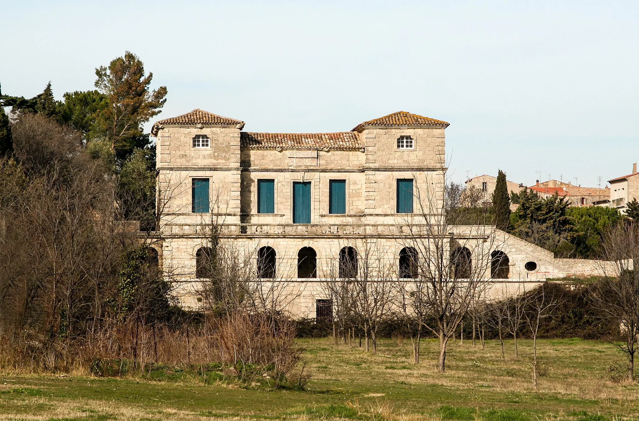 Photo showing: Poussan (Hérault) - château de la Garenne (XVIIe siècle).