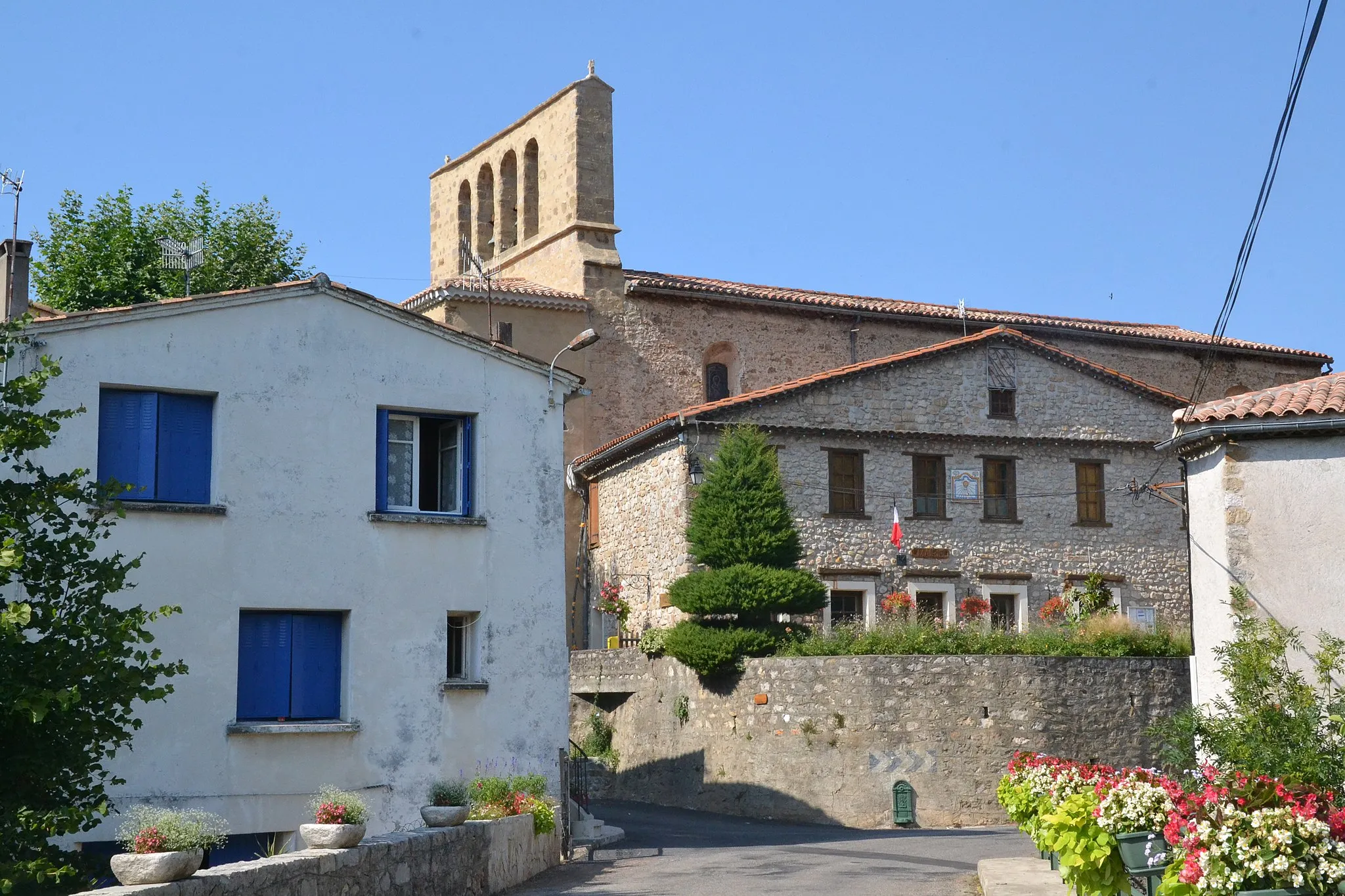 Photo showing: Le village de Brenac, commune de Quillan (Aude, France).