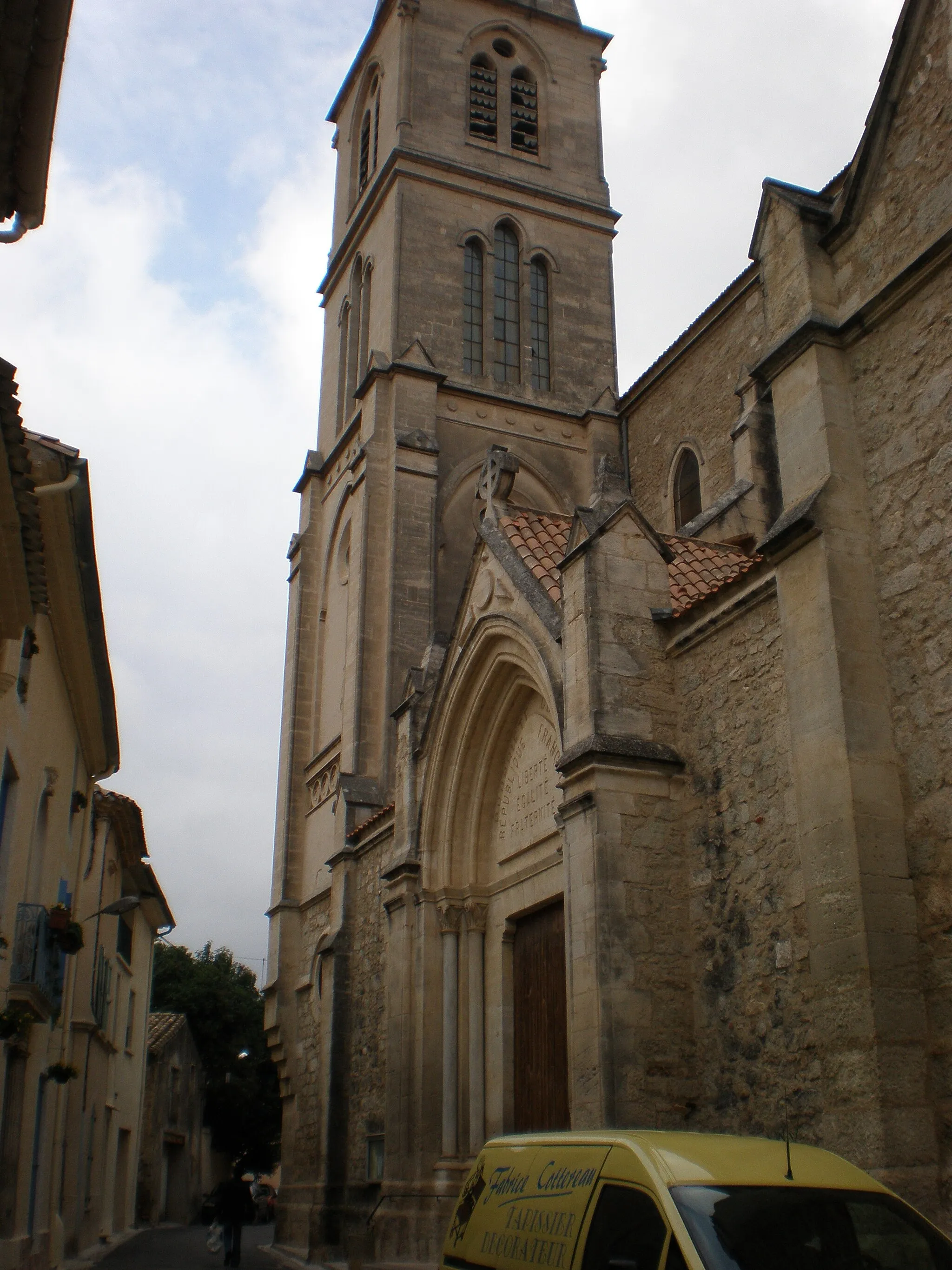 Photo showing: Église Saint-André de Saint-André-de-Sangonis (Hérault)