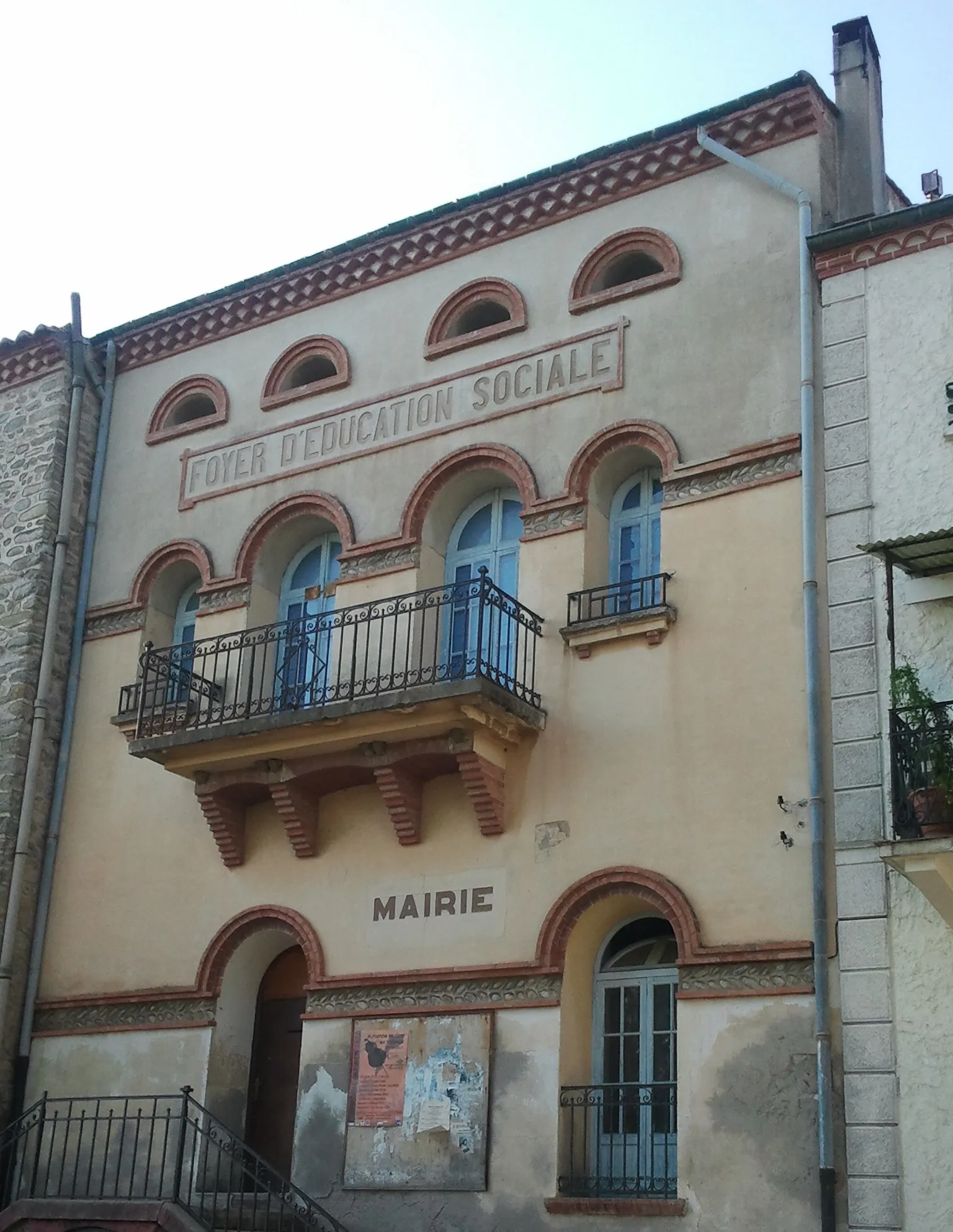Photo showing: Ancienne mairie de Saint-Jean-Pla-de-Corts