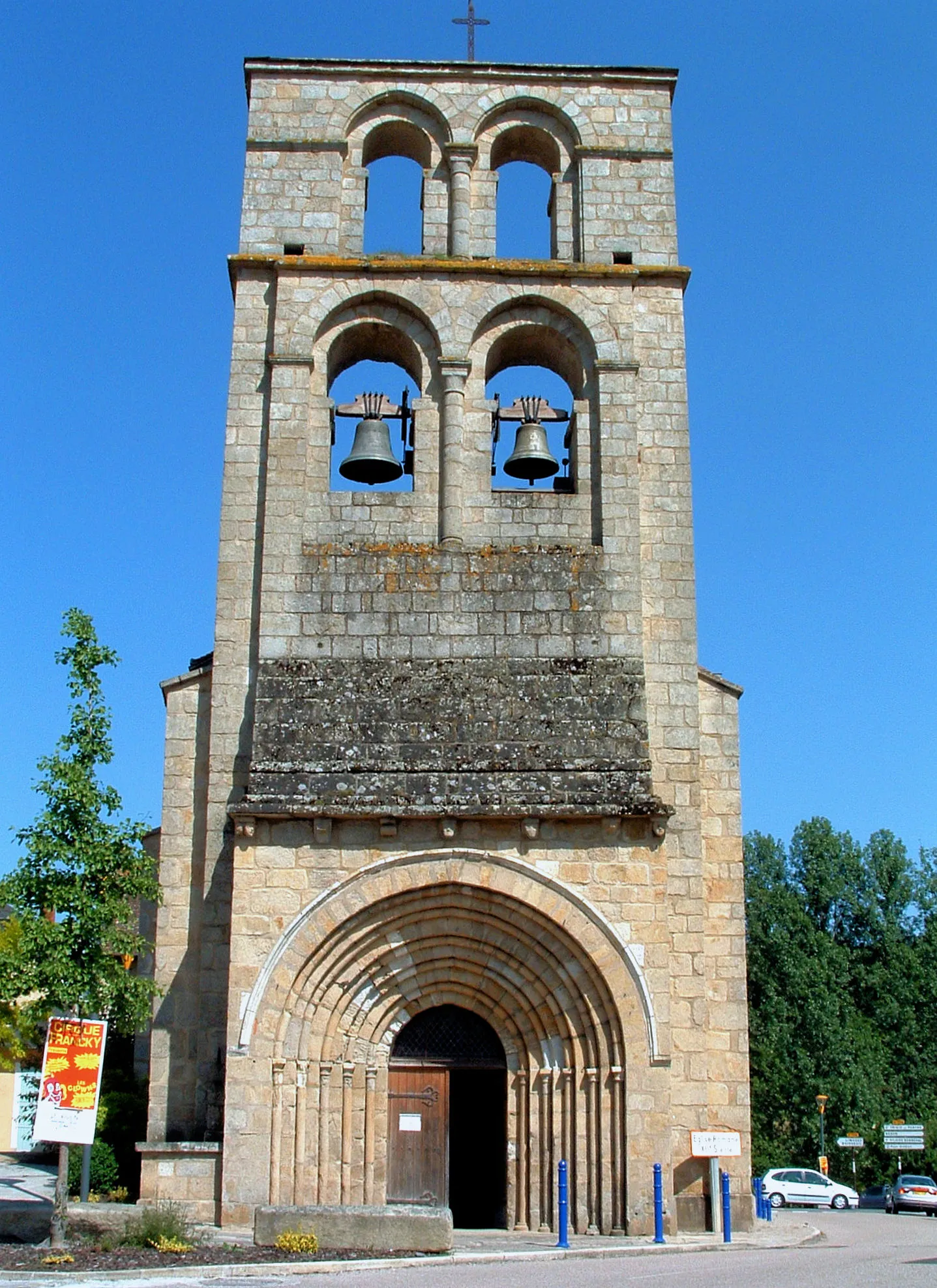 Photo showing: Le Vigen - Eglise Saint-Mathurin - Façade