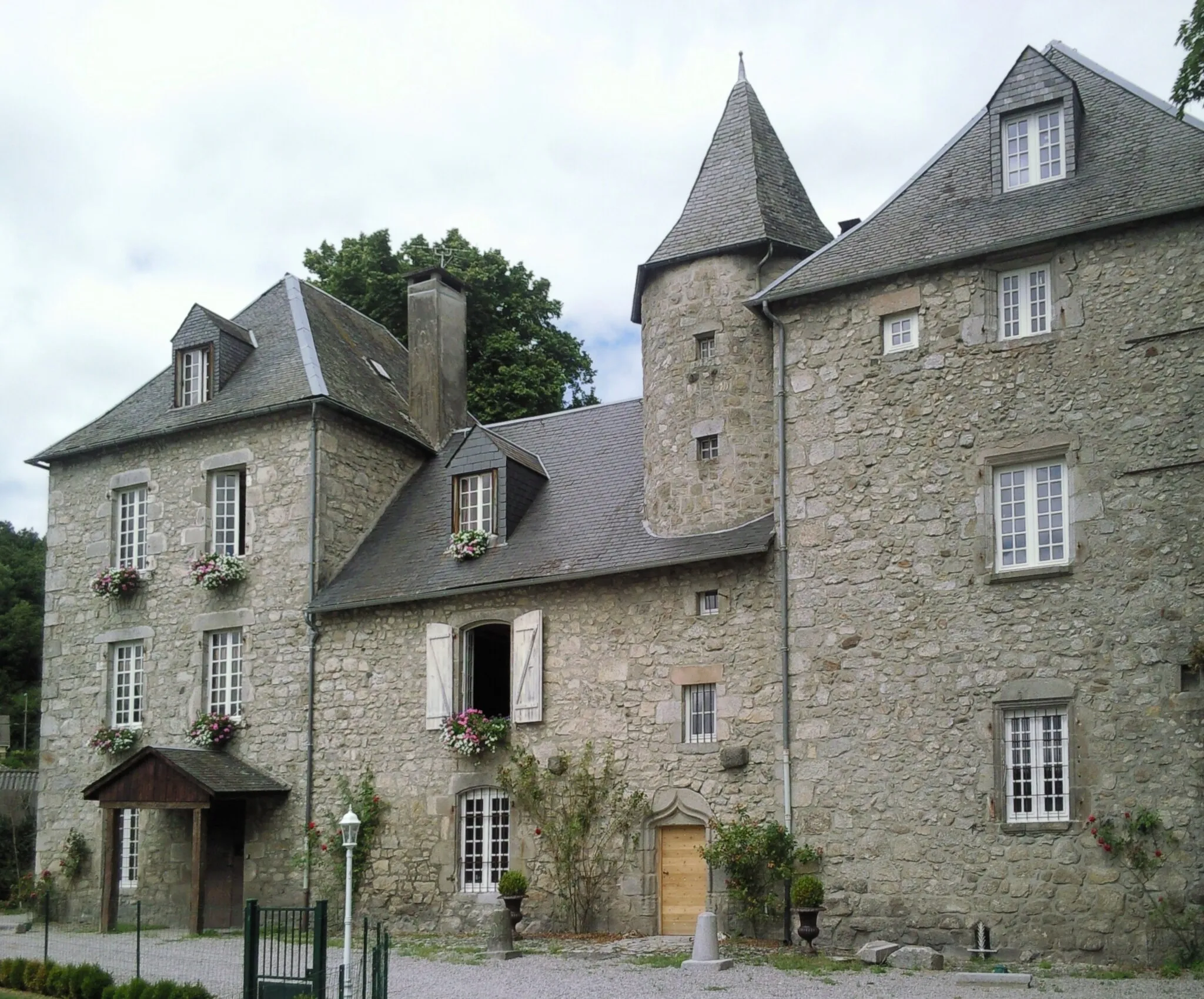 Photo showing: Chateau de la Borde à Ussel (Corrèze)