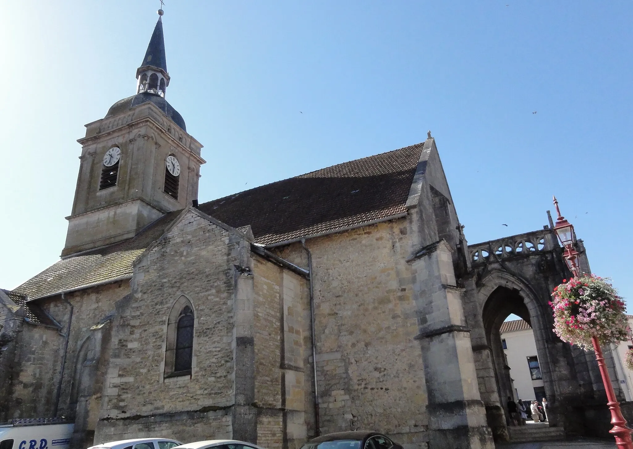 Photo showing: Ancerville (Meuse) église, nord