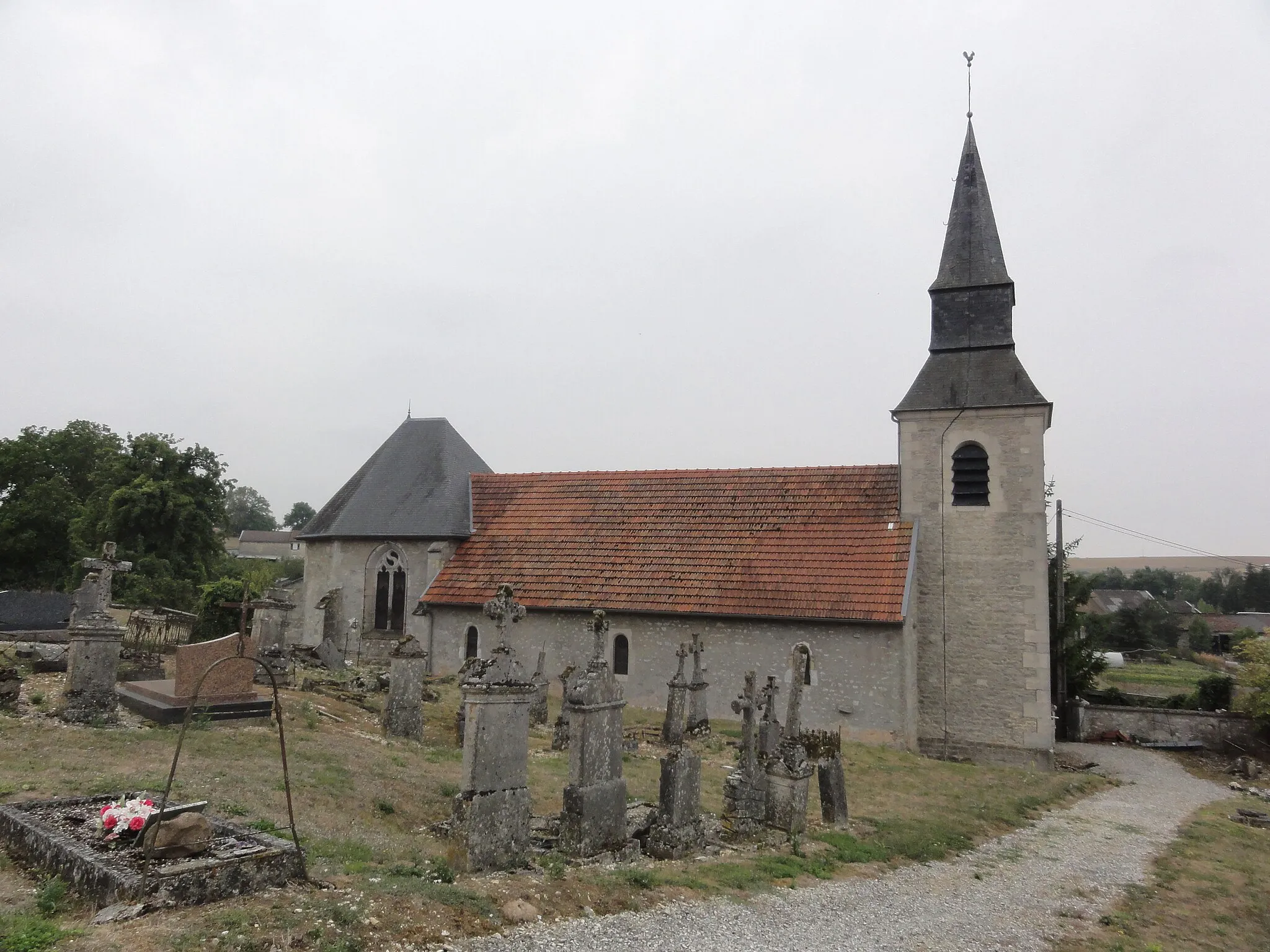 Photo showing: Jubécourt (Clermont-en-Argonne, Meuse) église