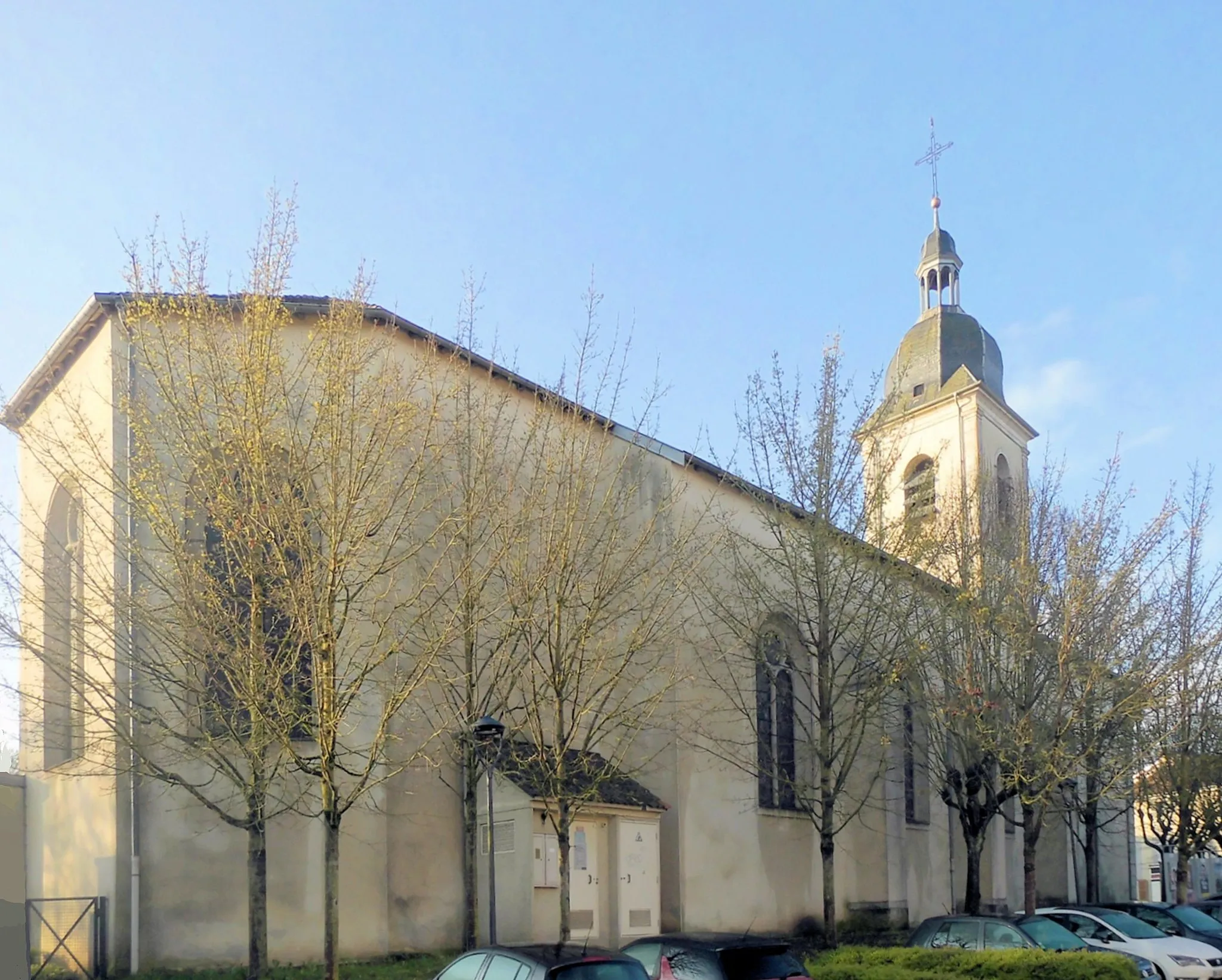 Photo showing: L'église Saints-Hippolyte-et-Firmin à Flavigny-sur-Moselle