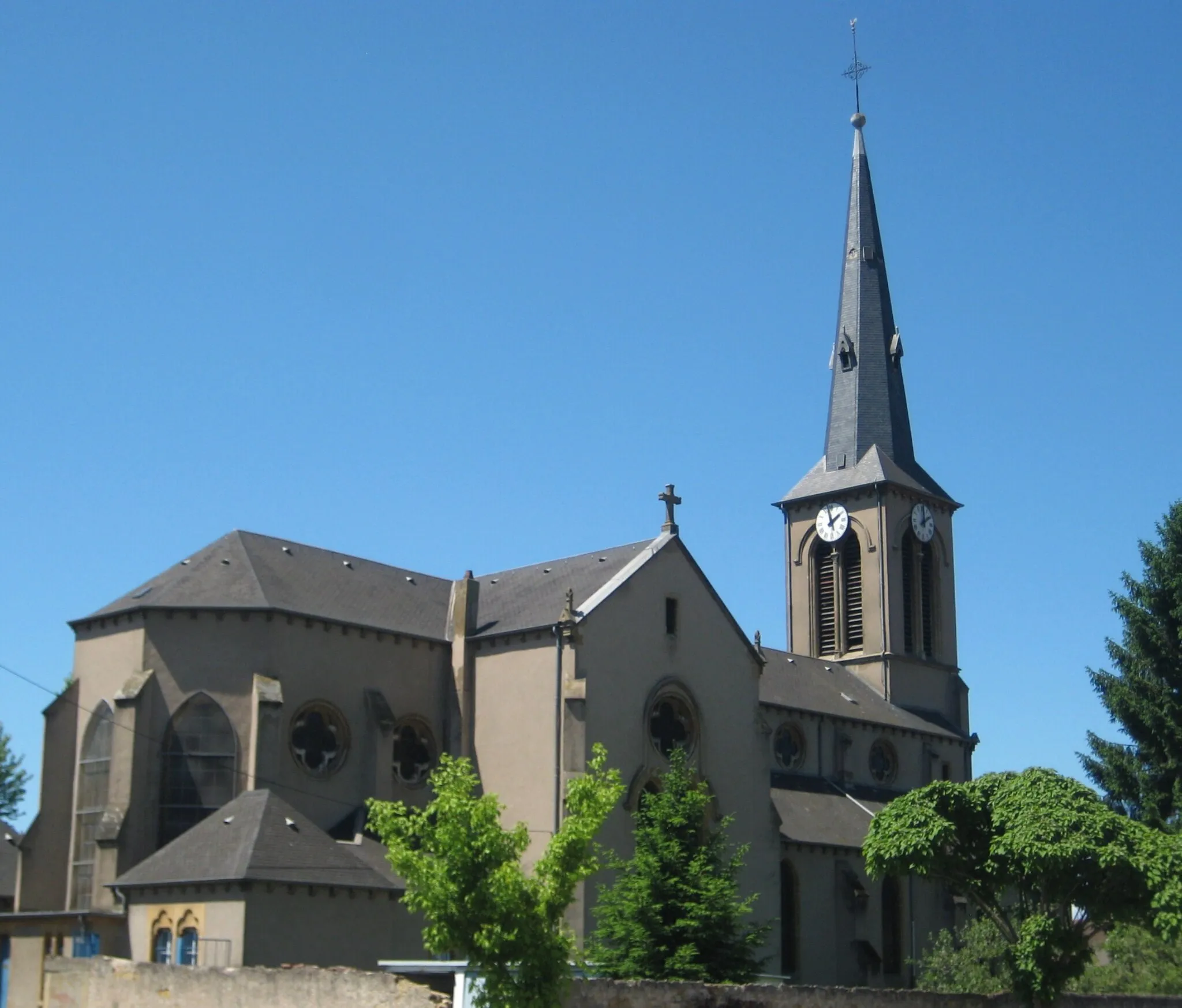 Photo showing: Église Sainte-Agathe de Florange