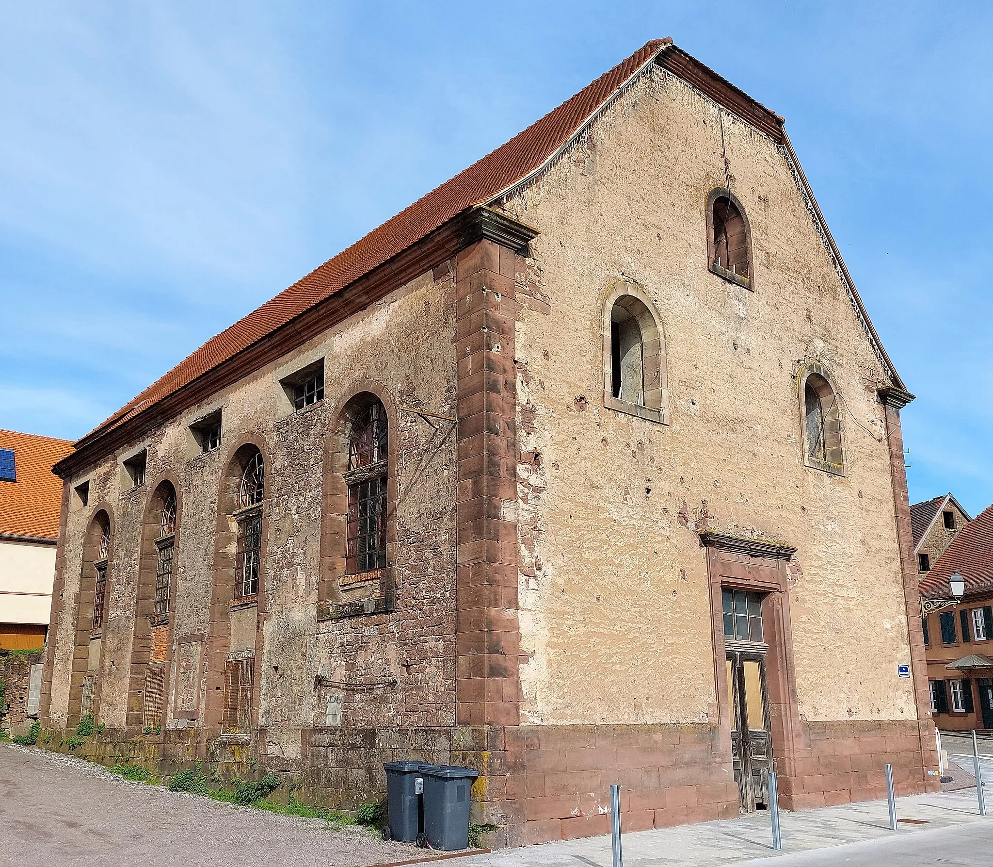 Photo showing: Ancienne chapelle des verreries de Goetzenbruck