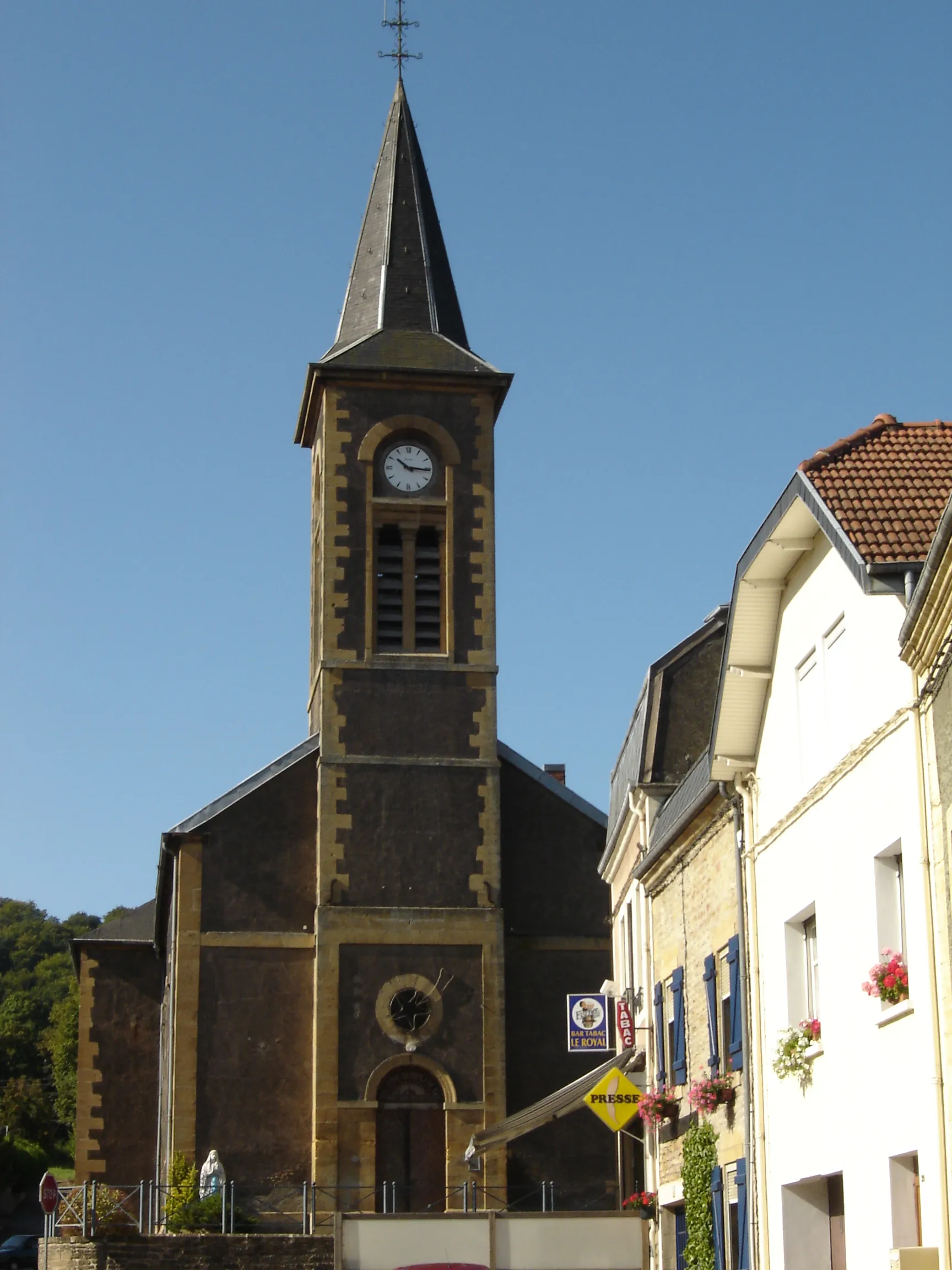 Photo showing: L'église de Gorcy.