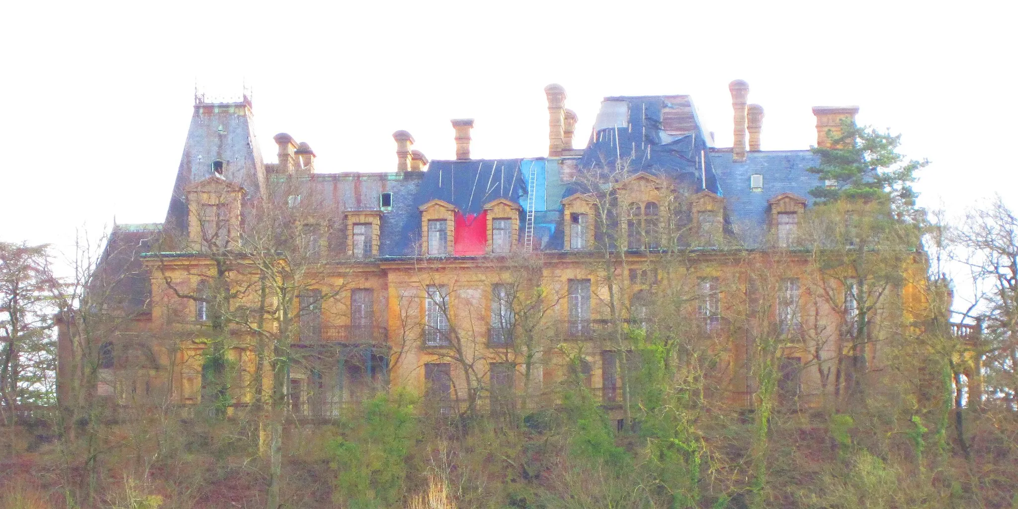 Photo showing: Château François de Wendel (Jœuf), ook bekend als Château Franchepré. Gebouwd 1890-1895 voor Henri de Wendel. Architect Albert Jasson