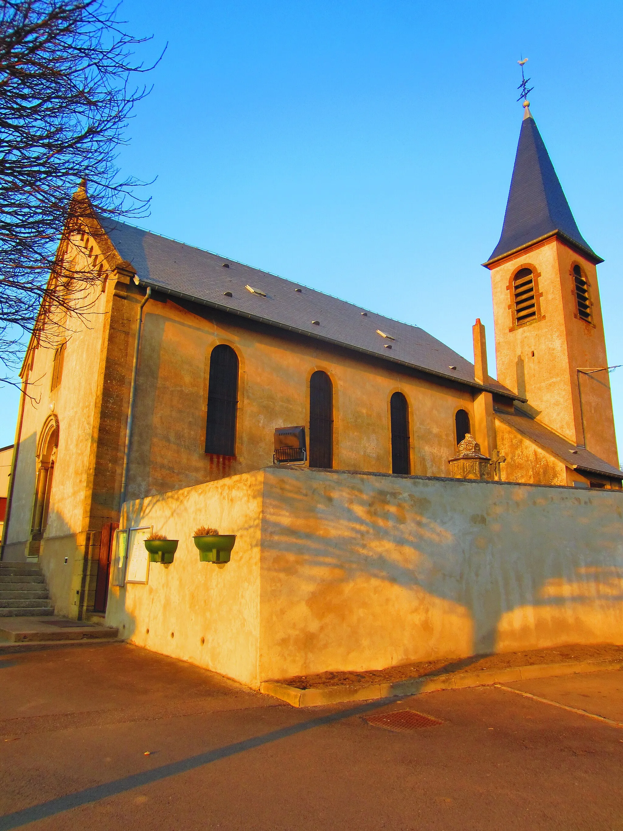 Photo showing: Metrich Koenigsmacker church