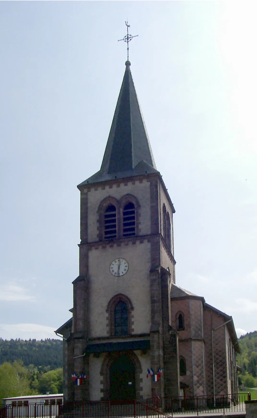 Photo showing: L'église Sainte-Claire à Julienrupt, commune de Syndicat