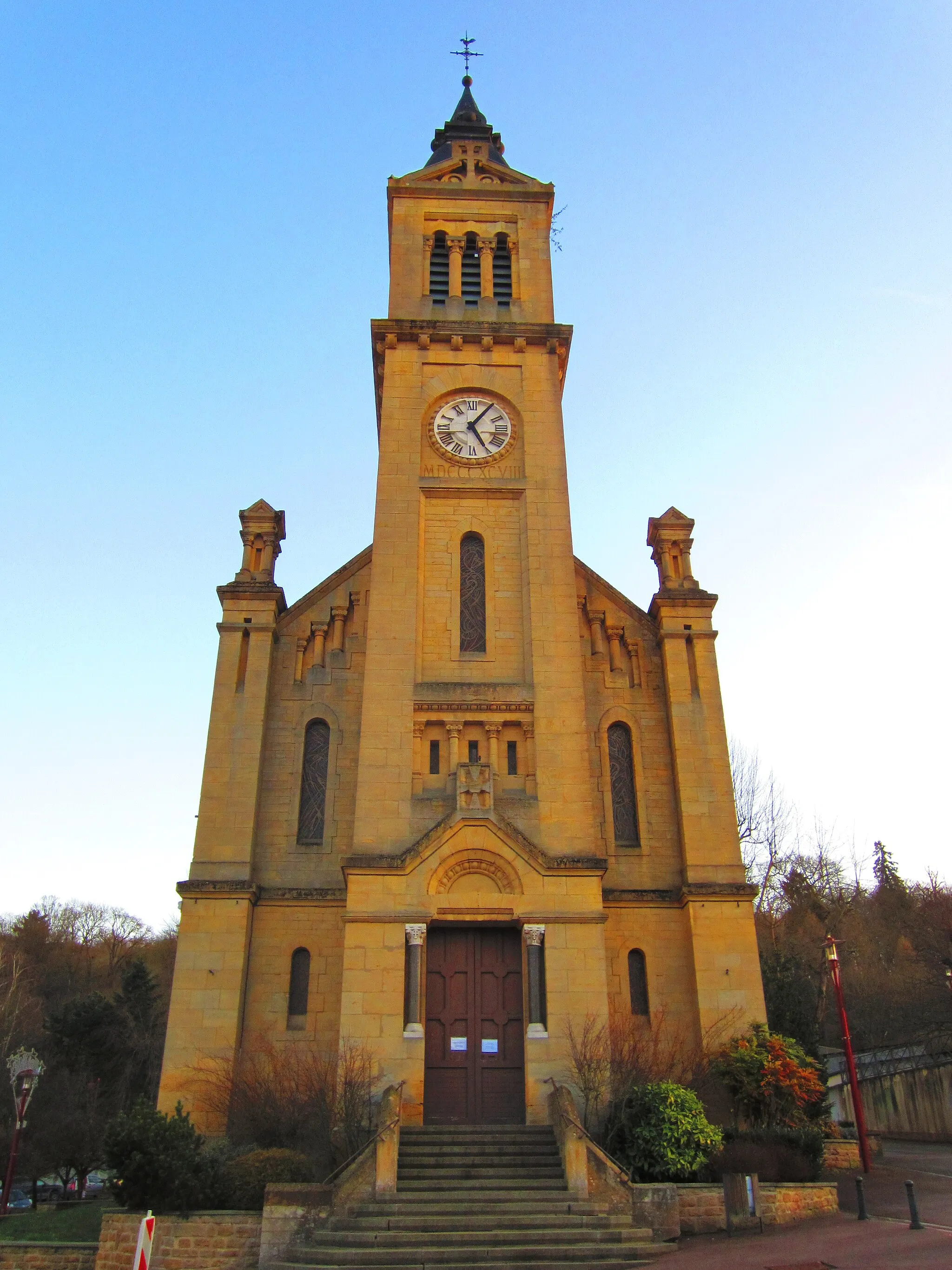 Photo showing: Longlaville church