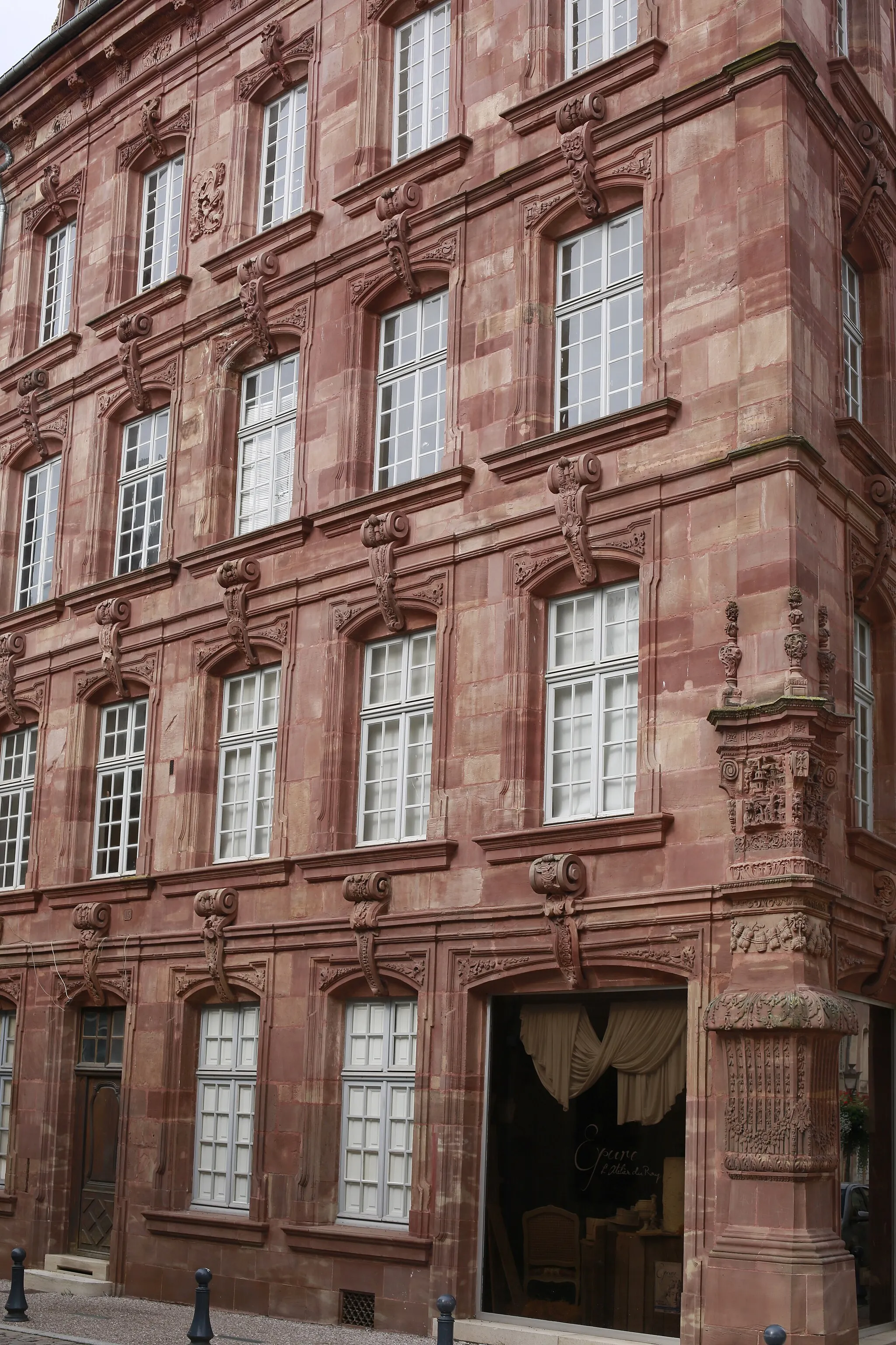 Photo showing: Le maison du Marchand à Lunéville.