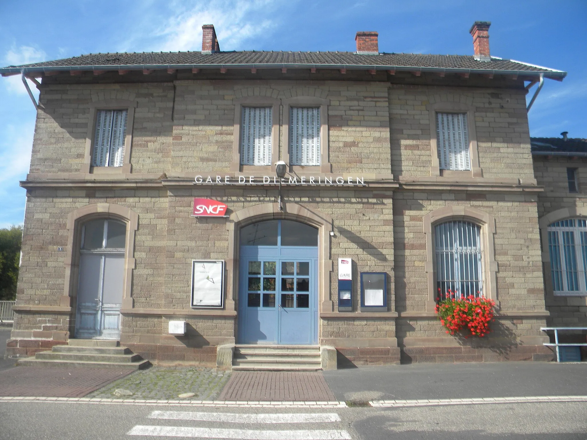 Photo showing: Gare de Diemeringen