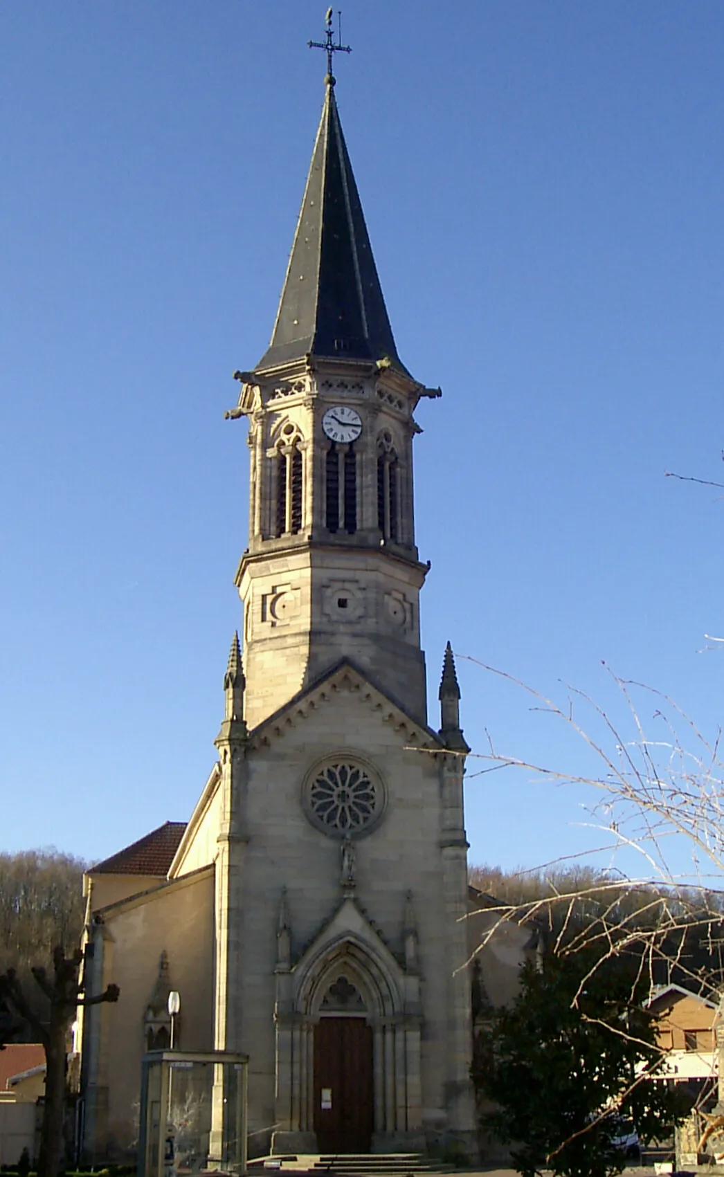 Photo showing: L'église Saints-Calixte-et-Julien à Nomexy