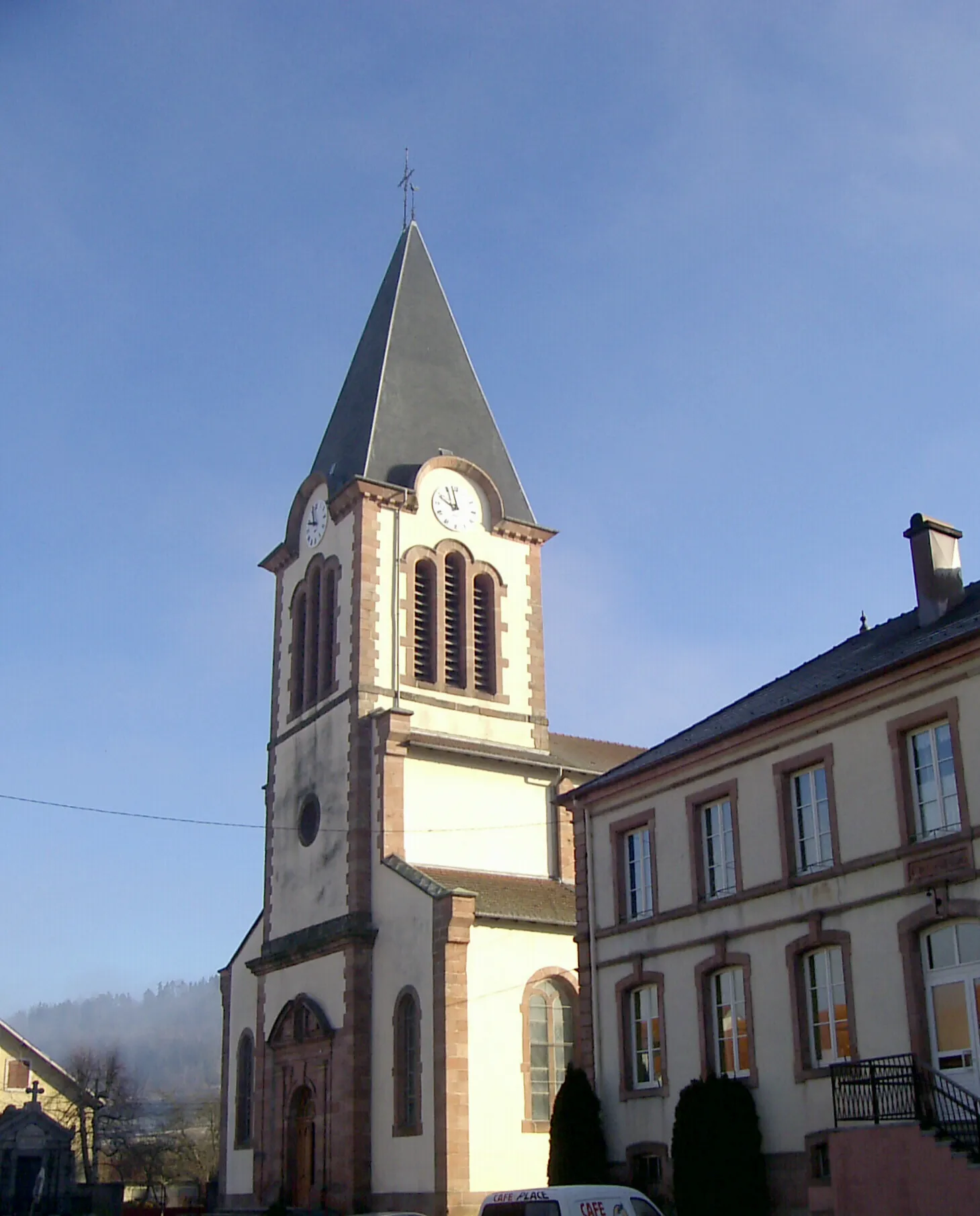 Photo showing: L'église Saint-Nicolas á Plainfaing