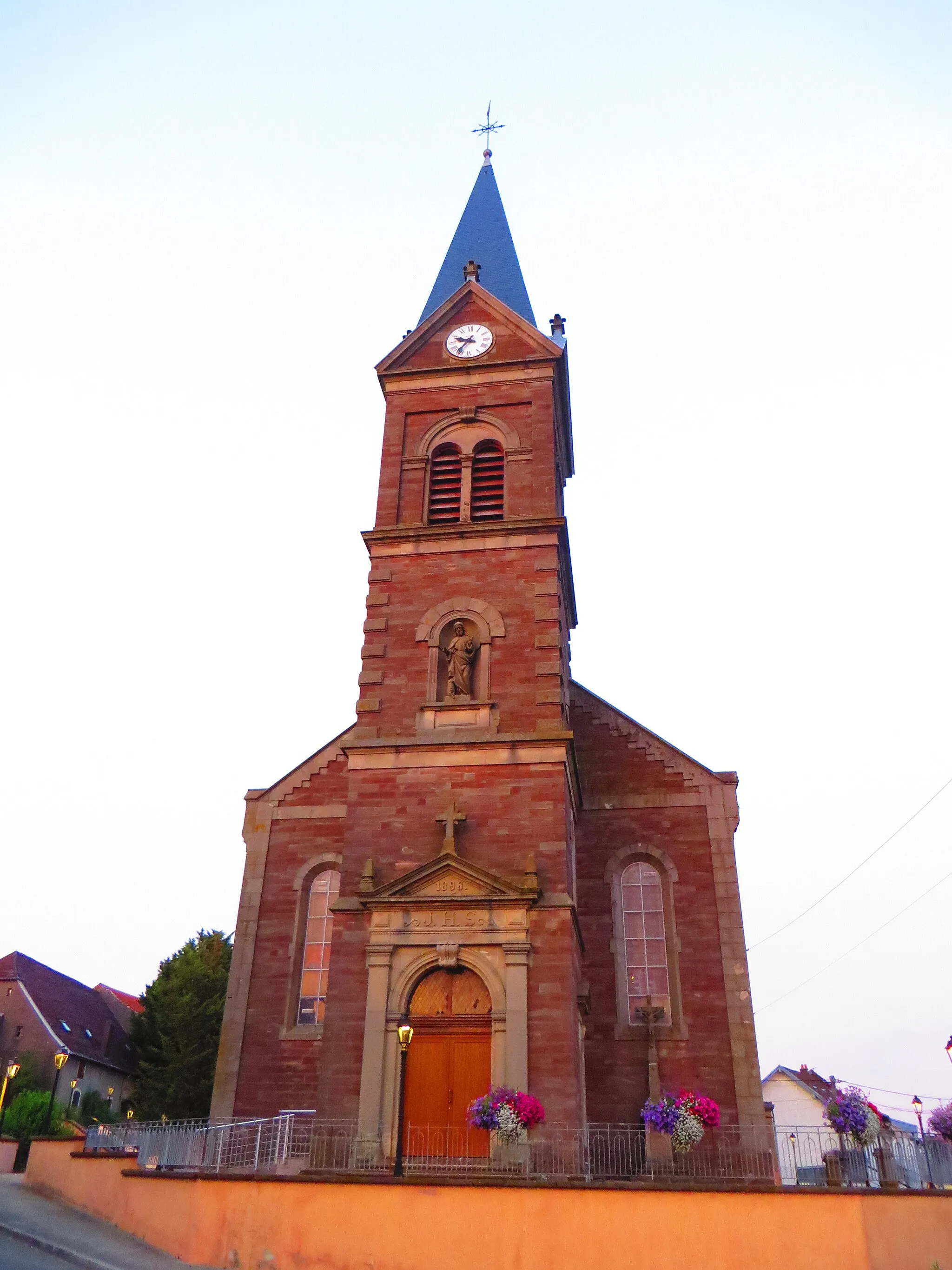 Photo showing: Réding Église Saint-Pierre