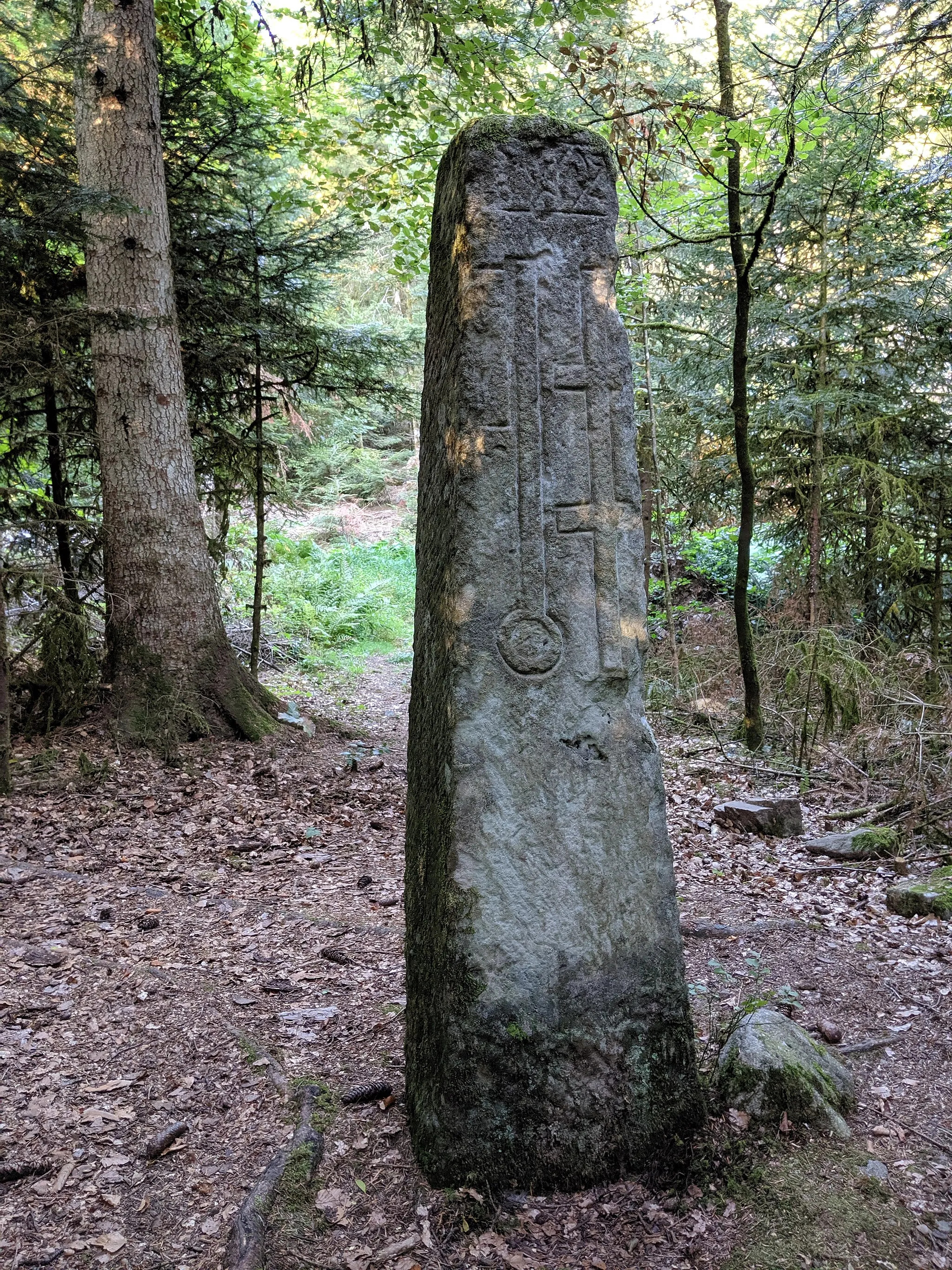 Photo showing: Borne datée de 1492 dite La haute Borne