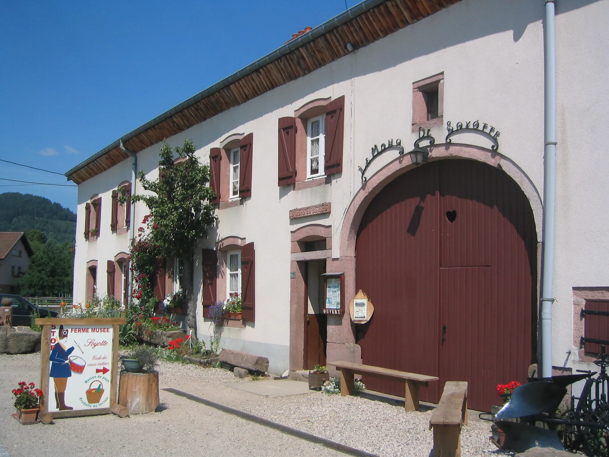 Photo showing: Ferme-musée de la Soyotte (commune de Sainte-Marguerite, près de Saint-Dié-des-Vosges) : traditions populaires et vieux métiers dans les Vosges