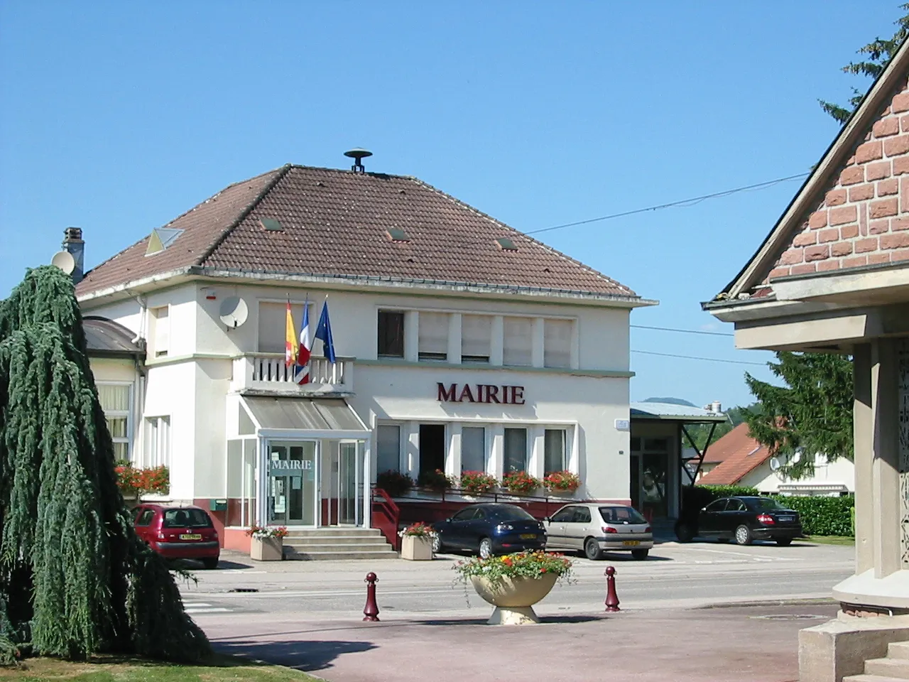 Photo showing: Saulcy-sur-Meurthe, commune des Vosges : la mairie.