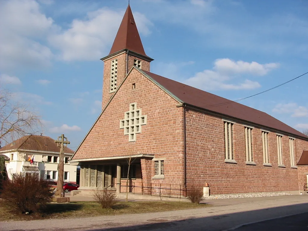 Photo showing: Saulcy-sur-Meurthe

Commune des Vosges
L'église Saint-Jean-Baptiste
Photographie personnelle, prise le 15 mars 2006
Copyright © Christian Amet