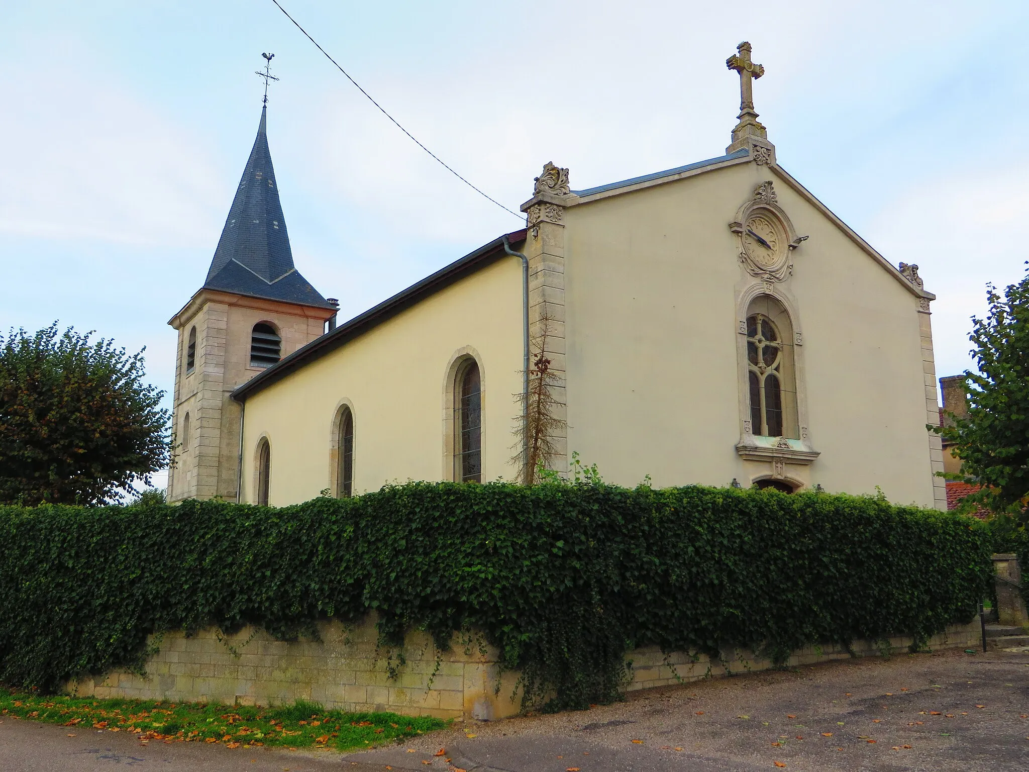 Photo showing: Thierville-sur-Meuse l'église Saint Brice