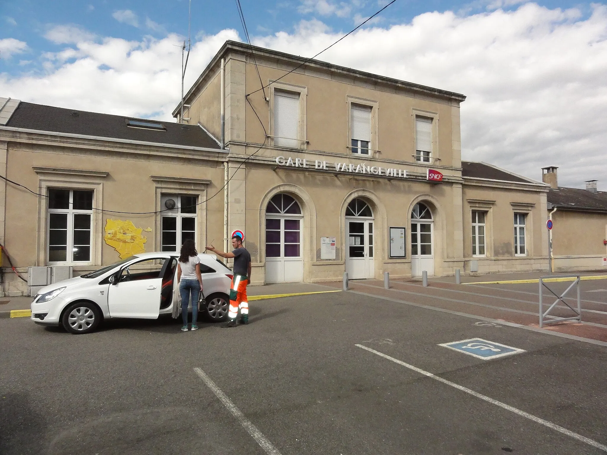 Photo showing: Varangéville (M-et-M) la gare