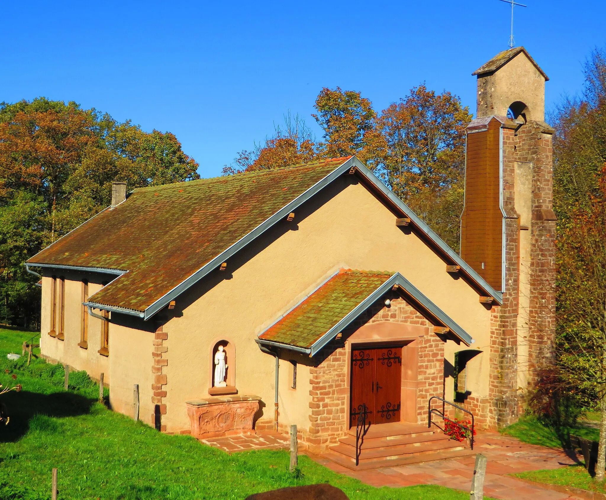 Photo showing: Walscheid Chapelle Saint-Léon
