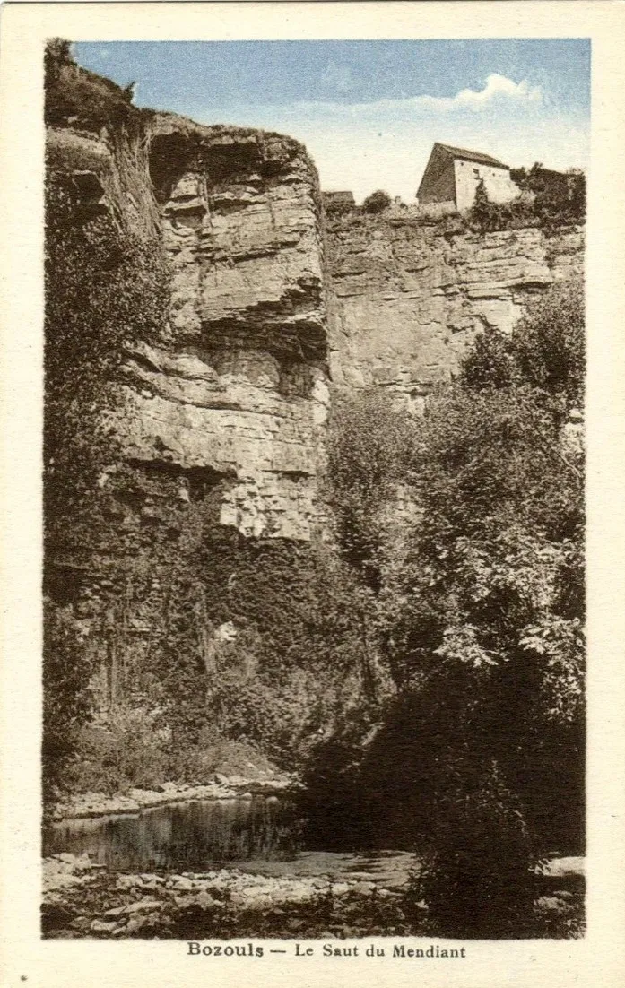 Photo showing: Bozouls - Le saut du mendiant