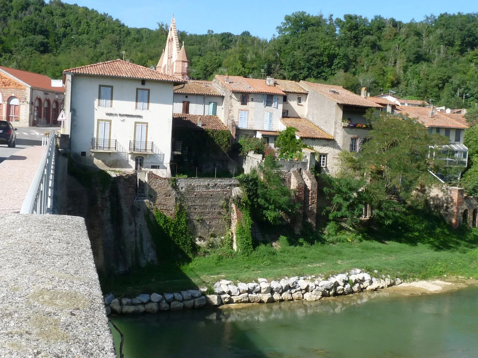 Photo showing: Vue du pont de Calmont, Haute-Garonne, France