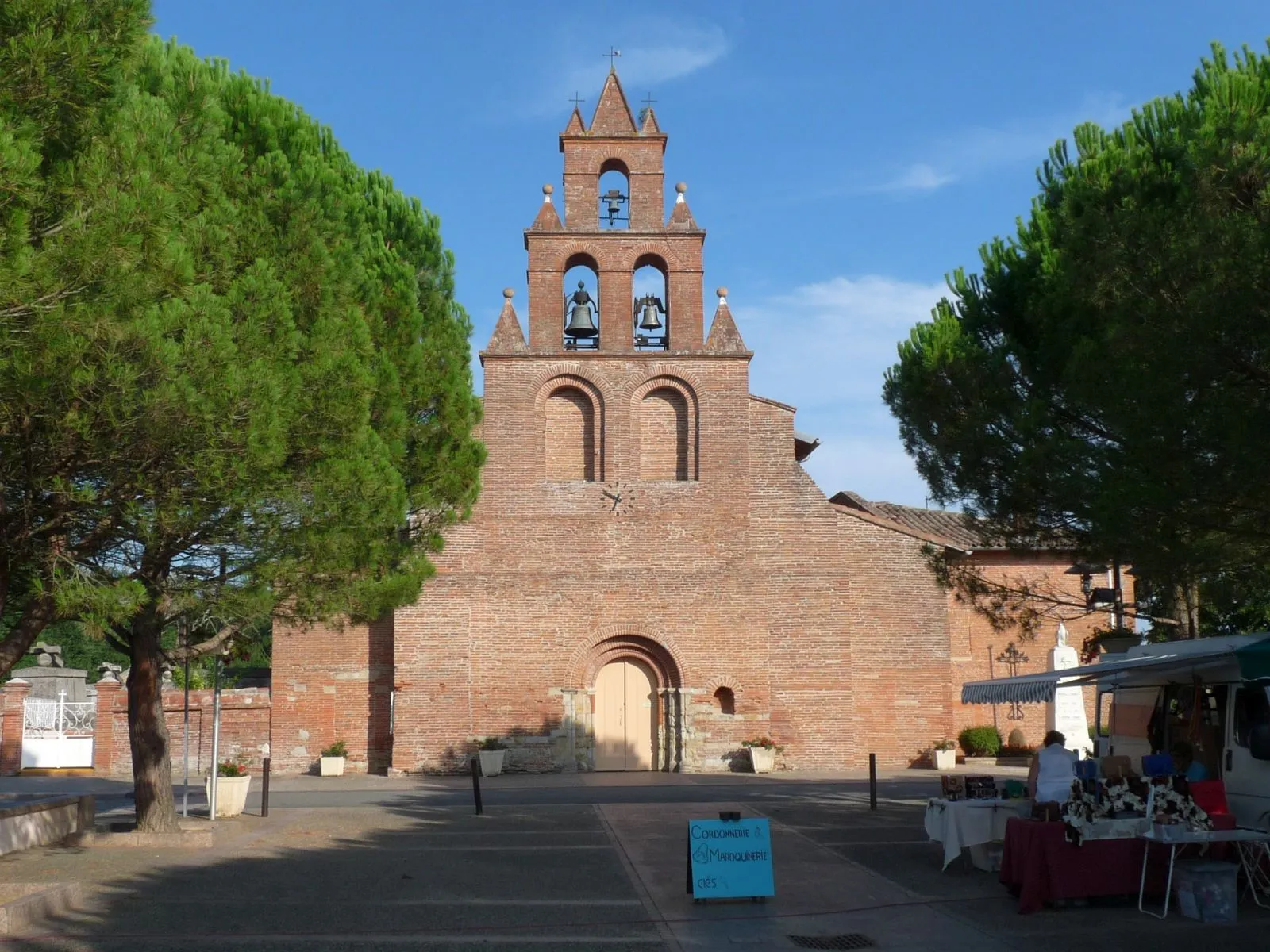 Photo showing: Eglise de Drémil-Lafage, Haute-Garonne, France