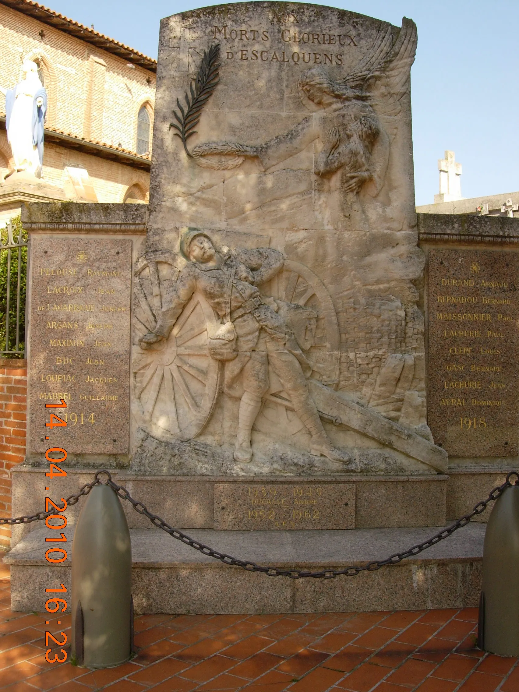 Photo showing: France, Haute-Garonne, Monument aux morts d'Escalquens